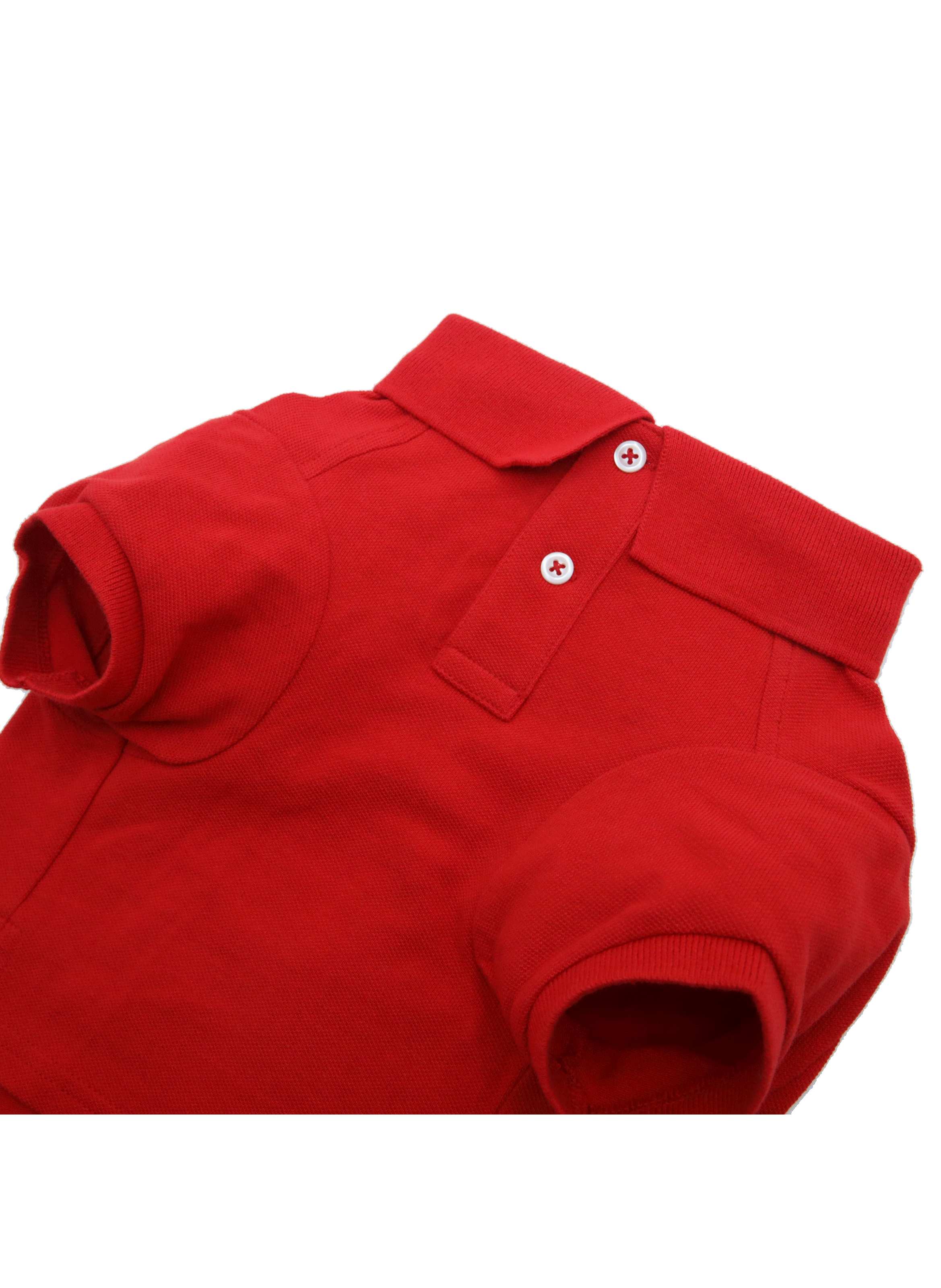 Dog polo shirt  Red