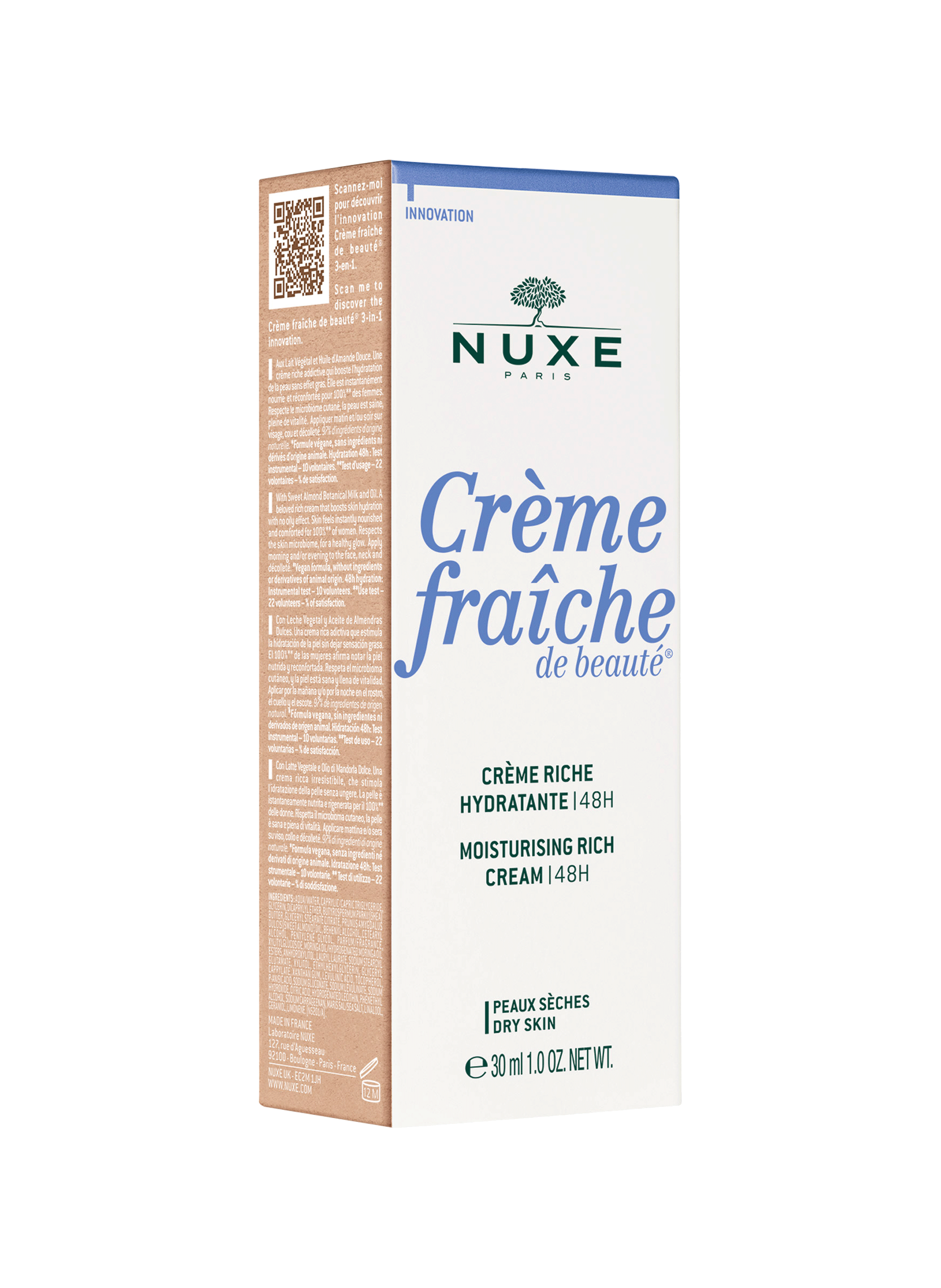 Crème Riche Hydratante 48h - Crème Fraîche®de Beauté NUXE No color