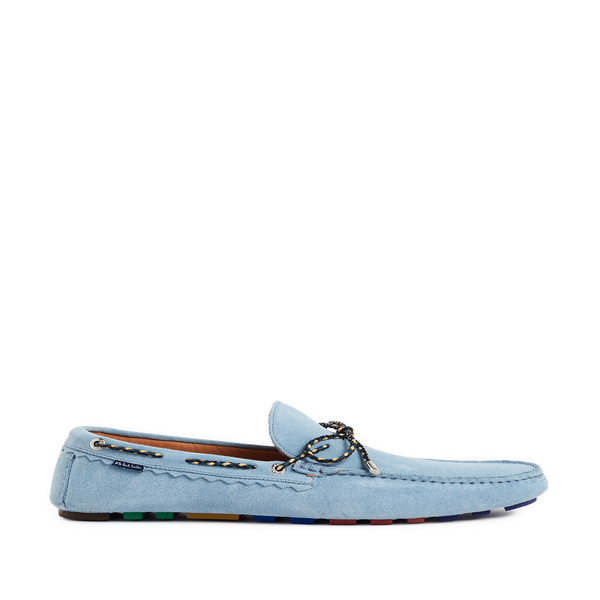 Paul Smith Suede Loafers In Blue