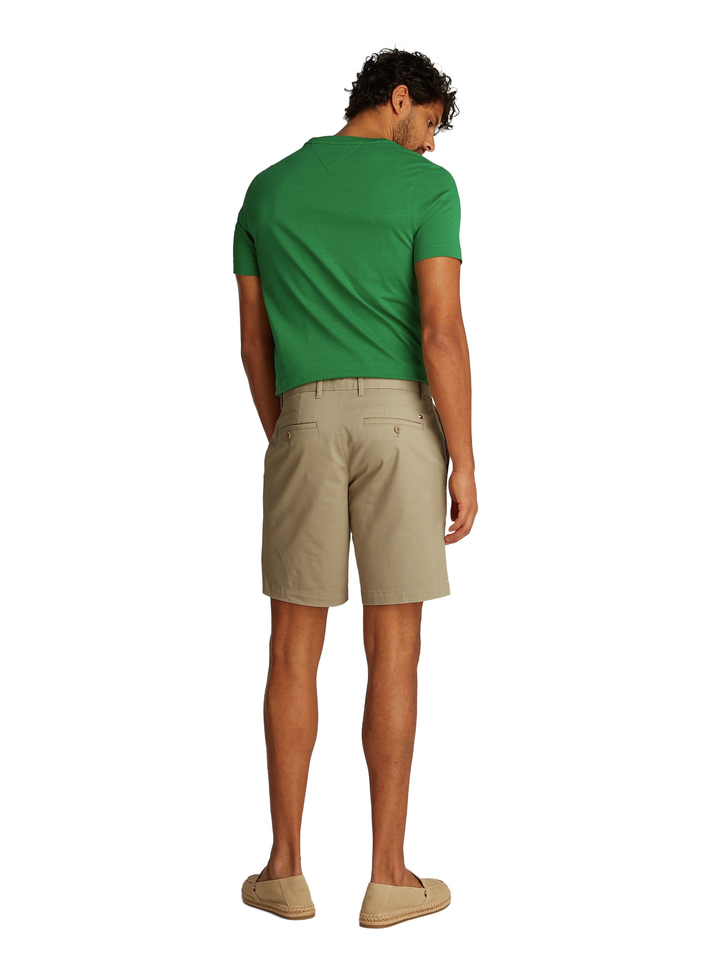 Plain Bermuda shorts TOMMY HILFIGER Beige