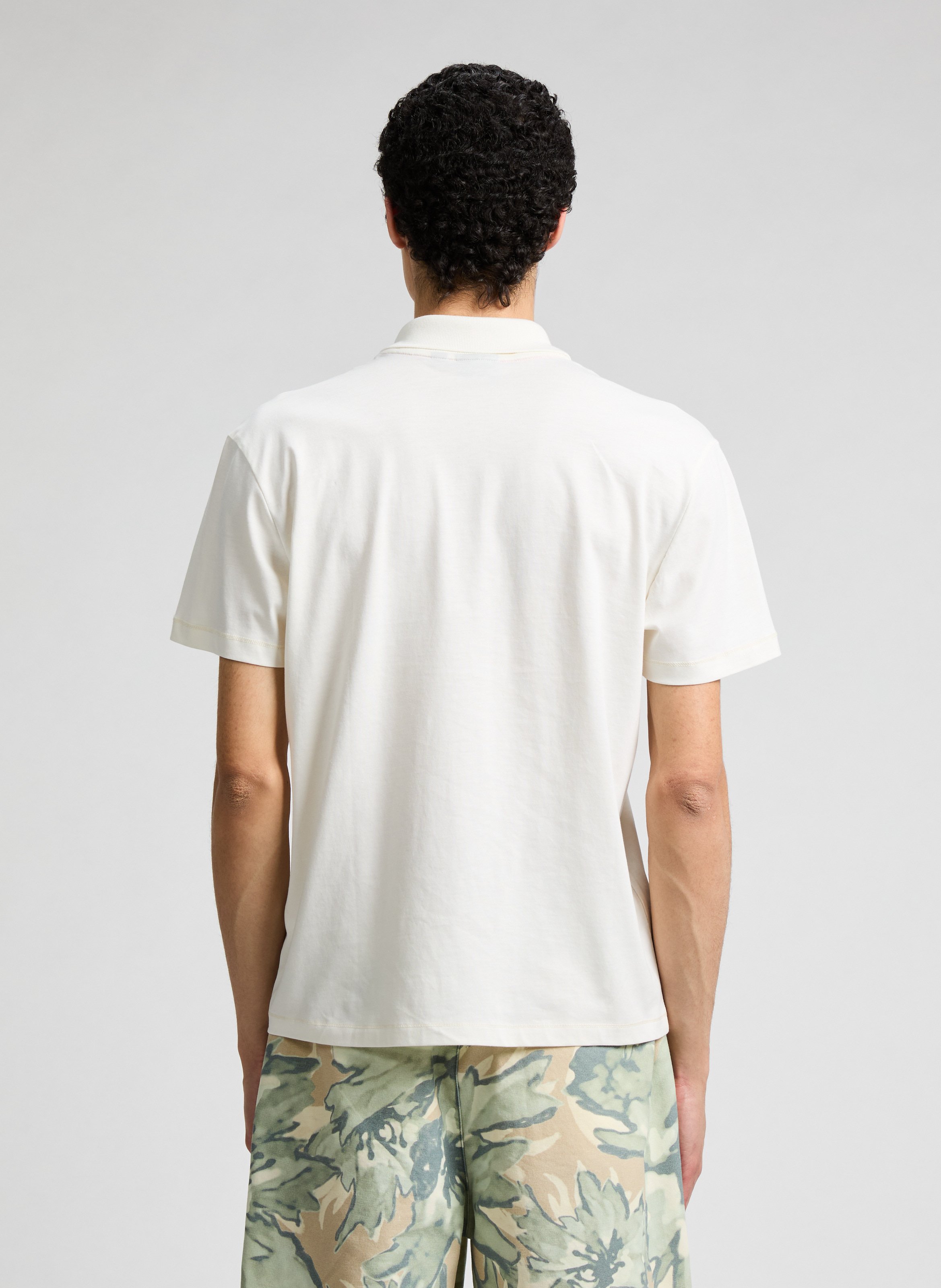  Cotton polo shirt  NAPAPIJRI White