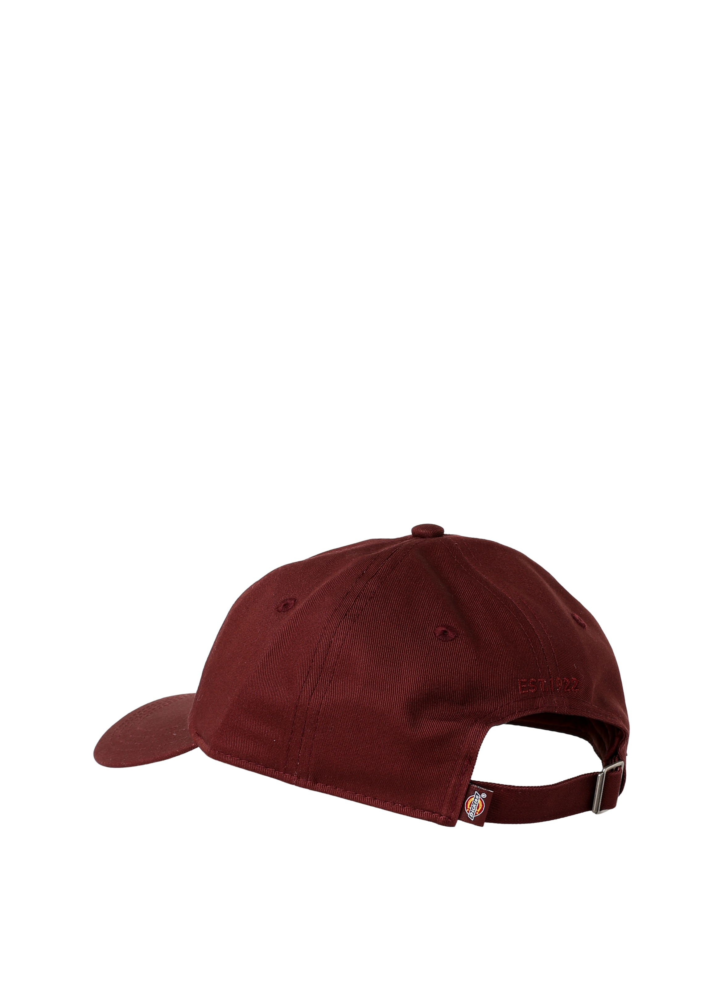 Monochrome embroidered logo cap DICKIES Red