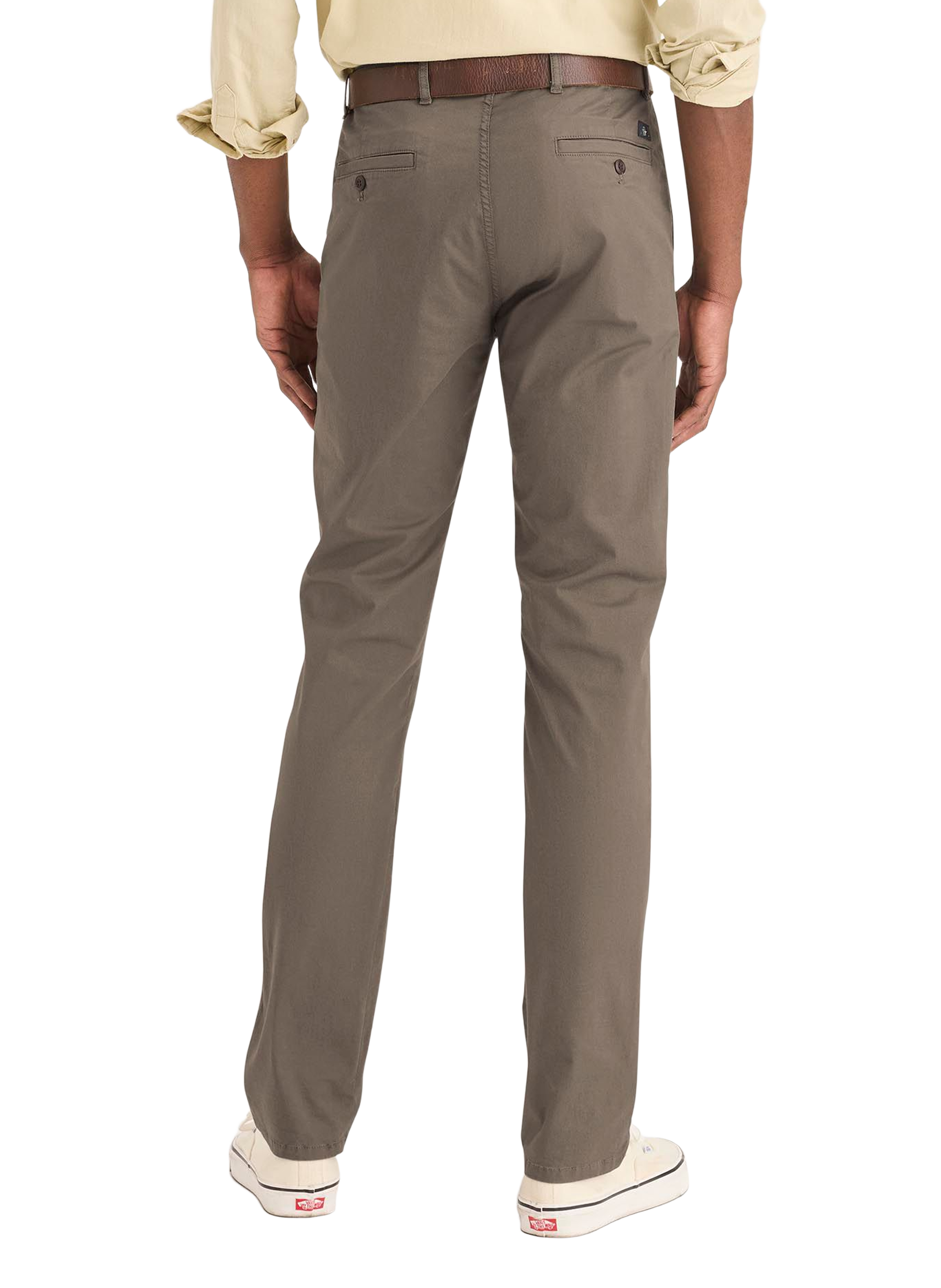 Pantalon chino slim DOCKERS Marron