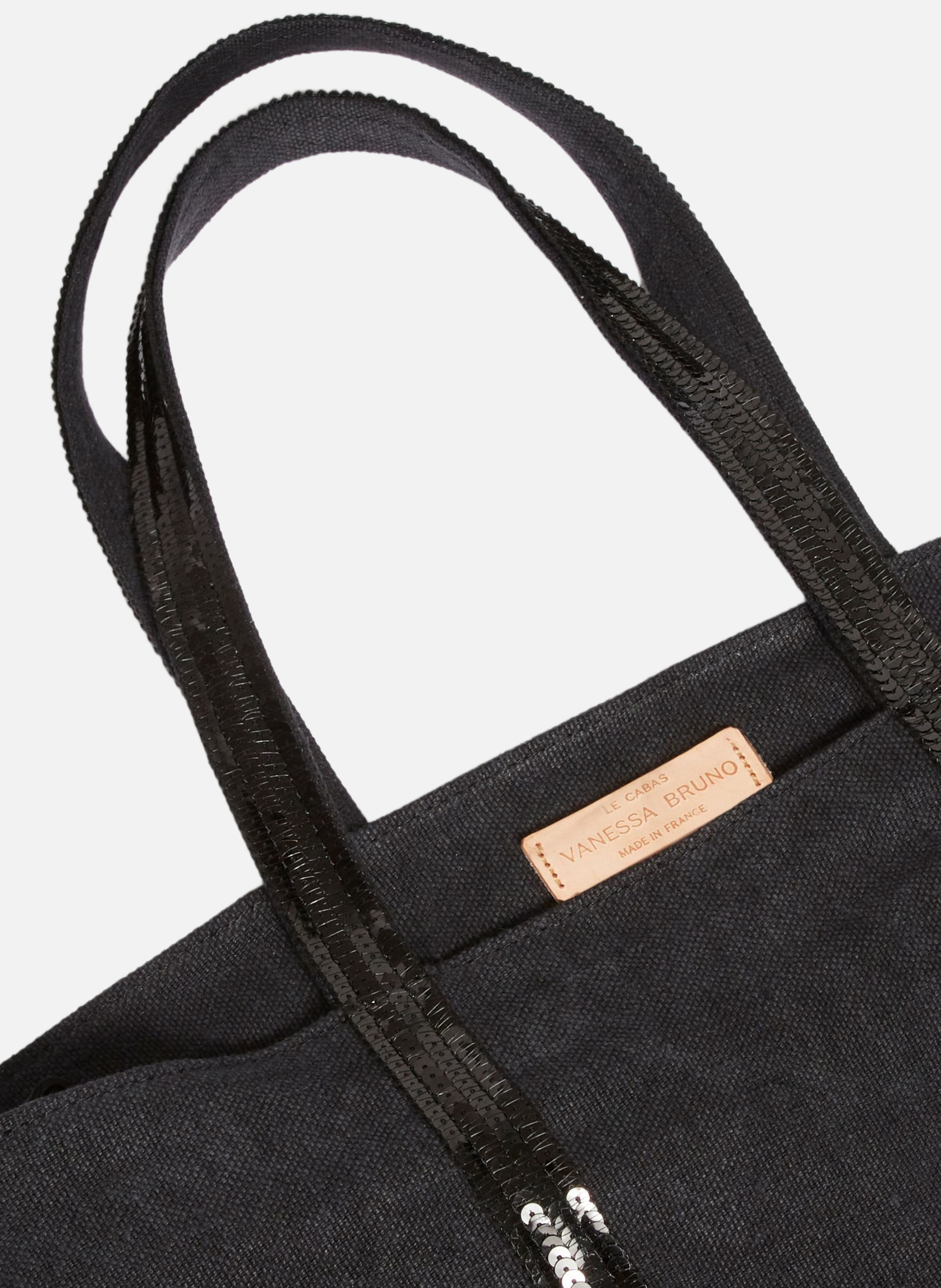 Cabas M en cuir VANESSA BRUNO Noir