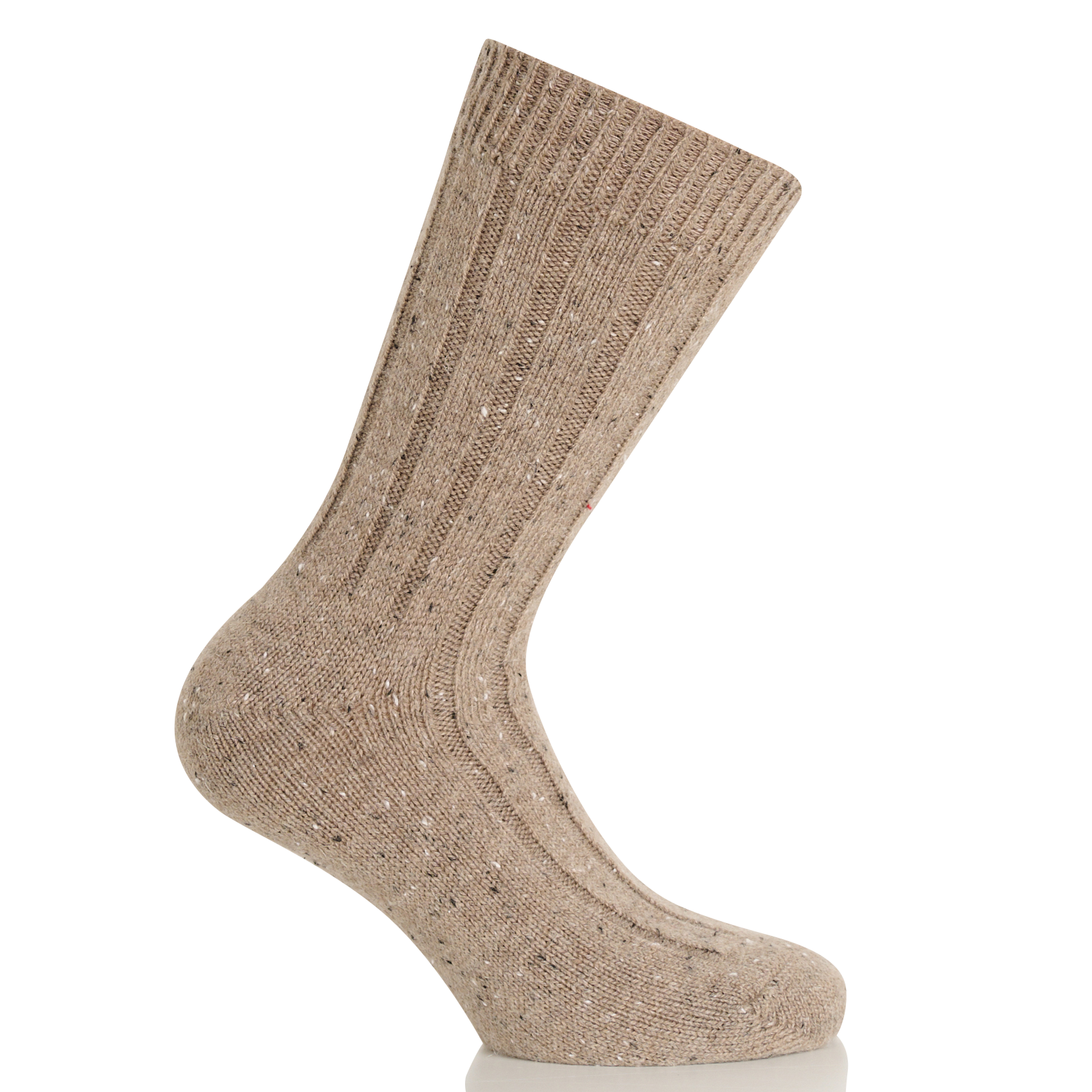MAISON 123 Chaussettes chinées en maille côtelée winter Gris