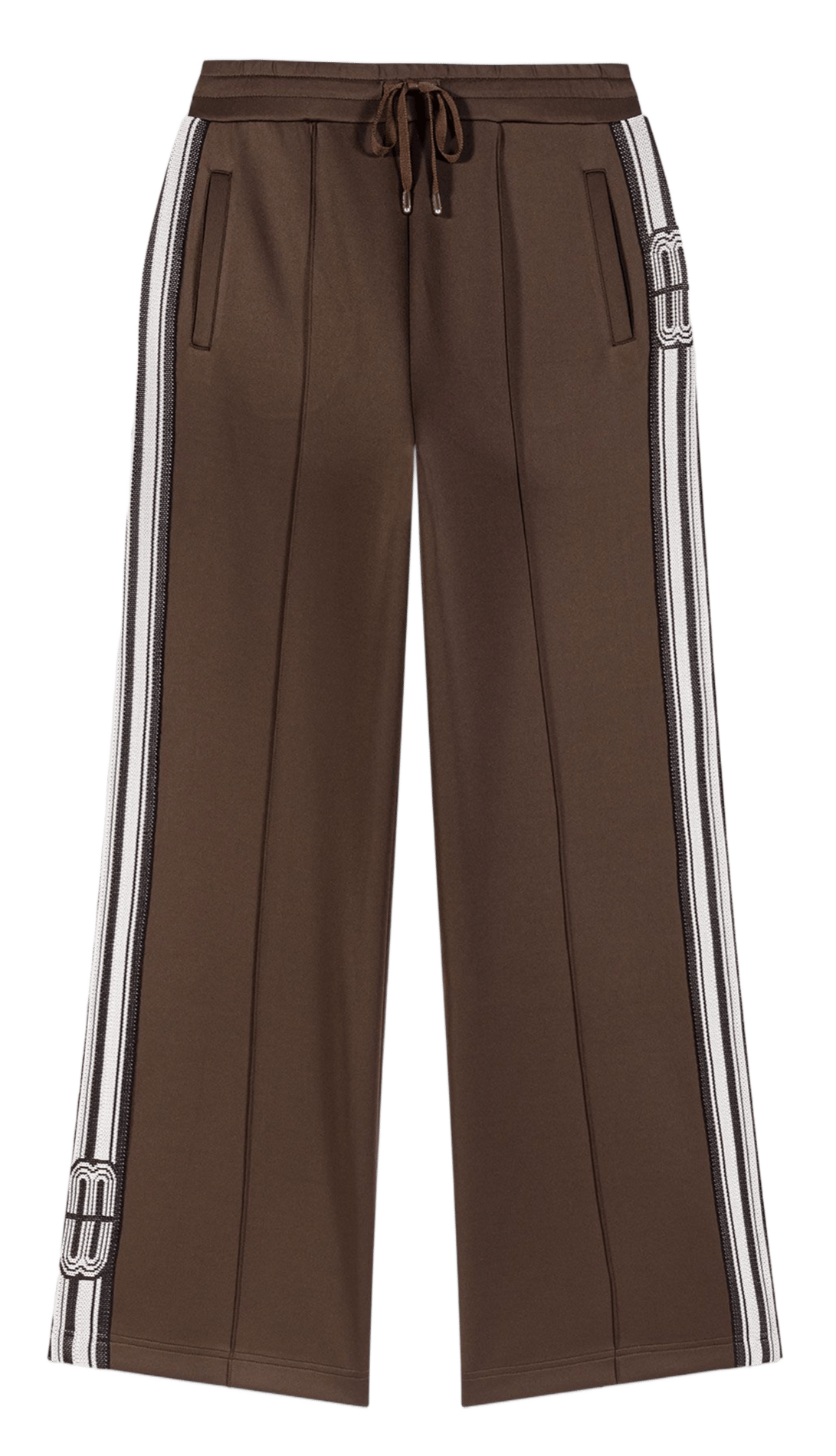 Pantalon droit MAJE Marron