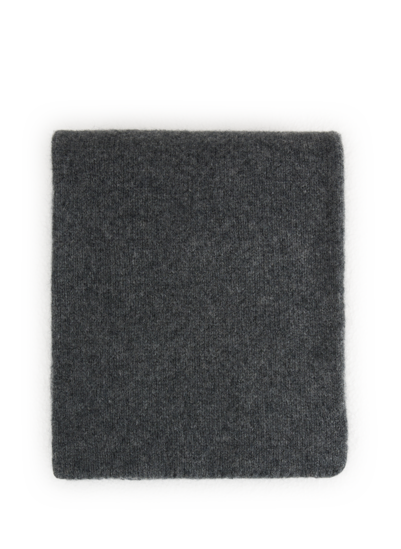 MACKIE Wool and angora scarf Grey