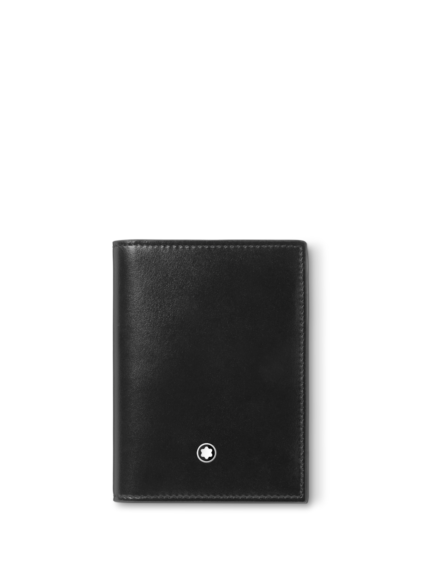 Smooth leather wallet MONTBLANC Black