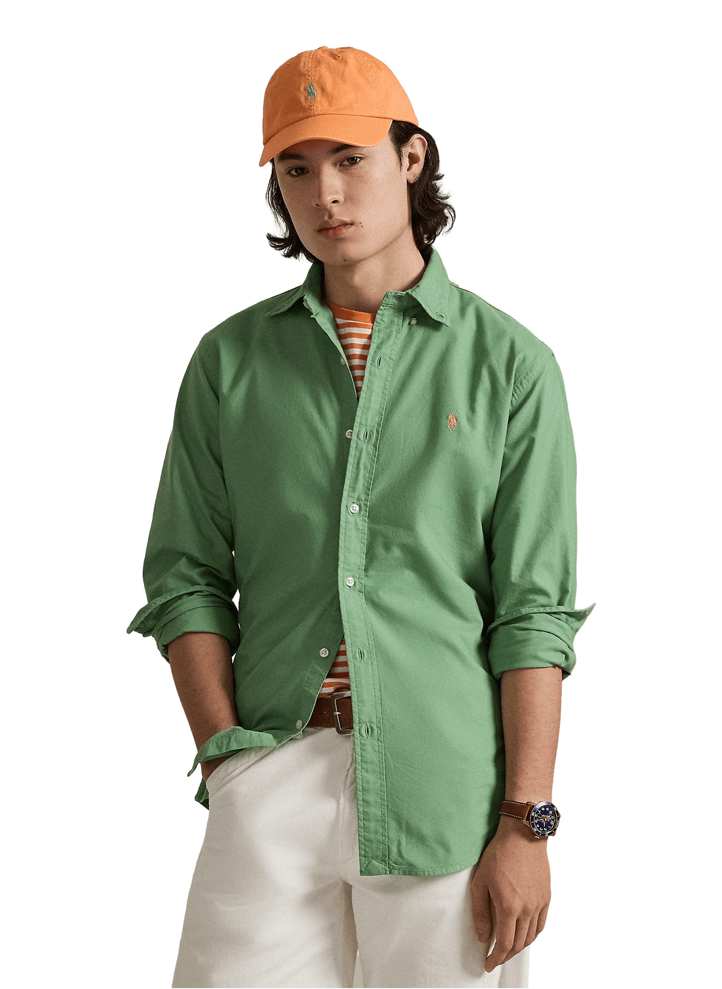 Chemise en coton  POLO RALPH LAUREN Vert