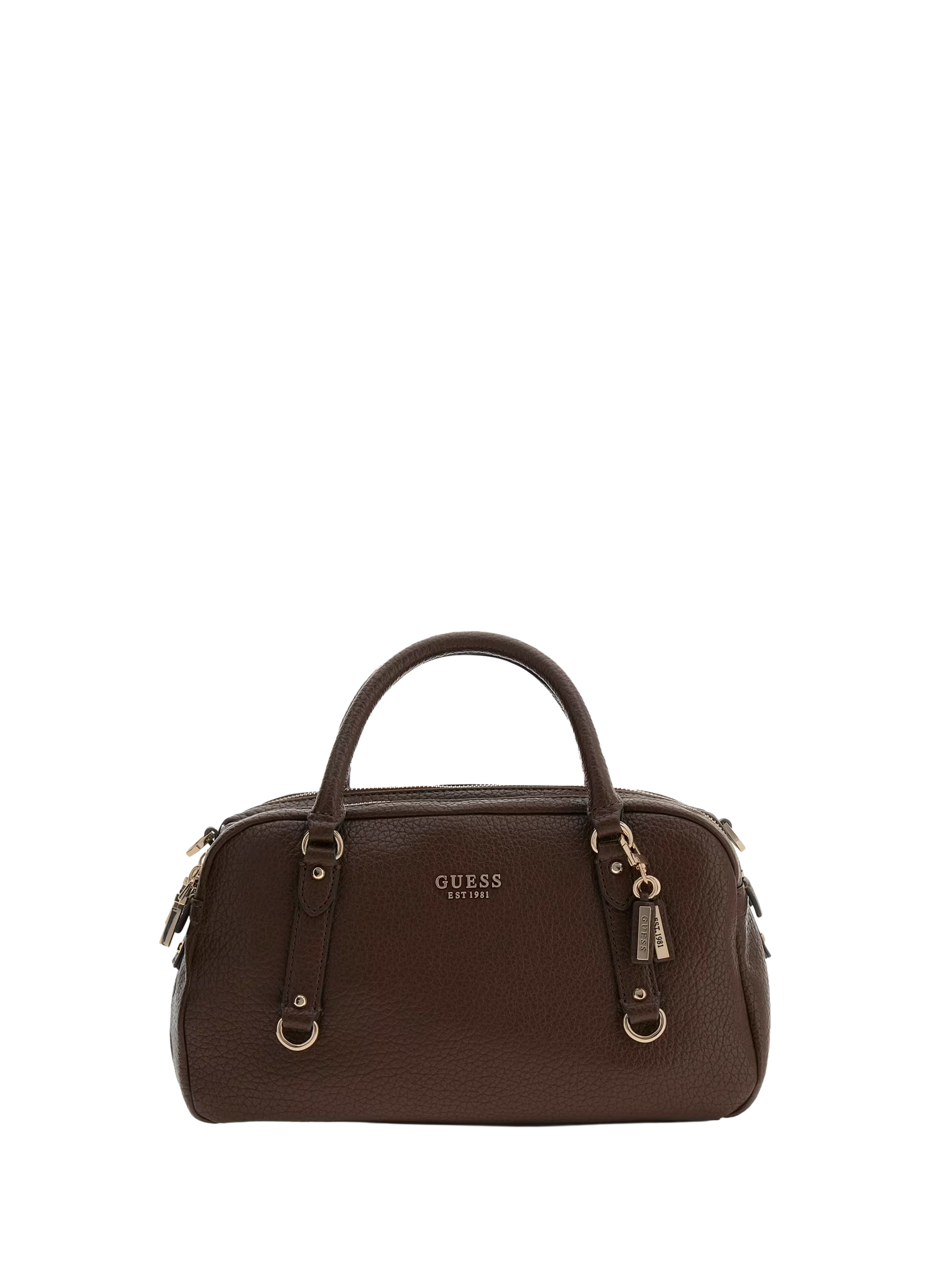 Bowling bag faux leather  Espresso