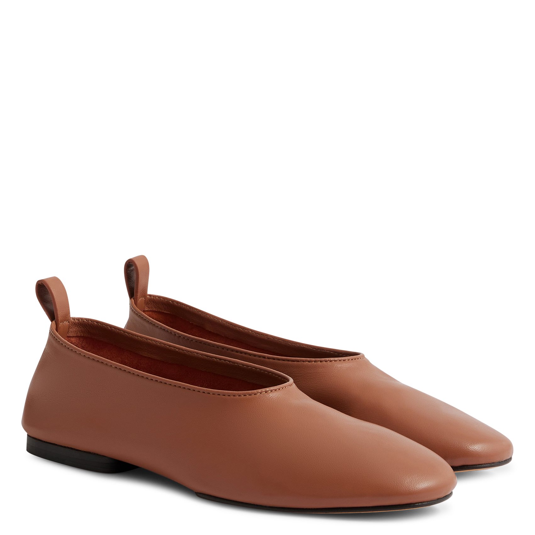 Ballerines en cuir bala SOEUR Rose