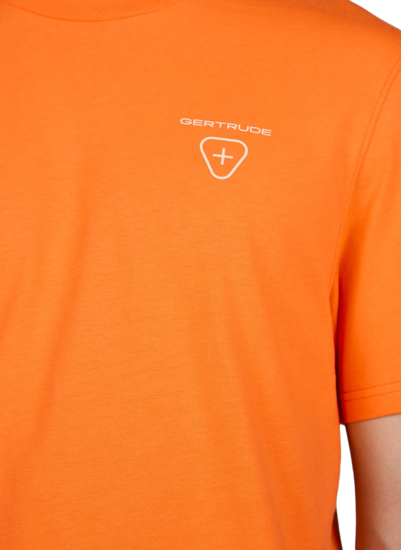 T-shirt imprimé en coton GERTRUDE ET GASTON Orange