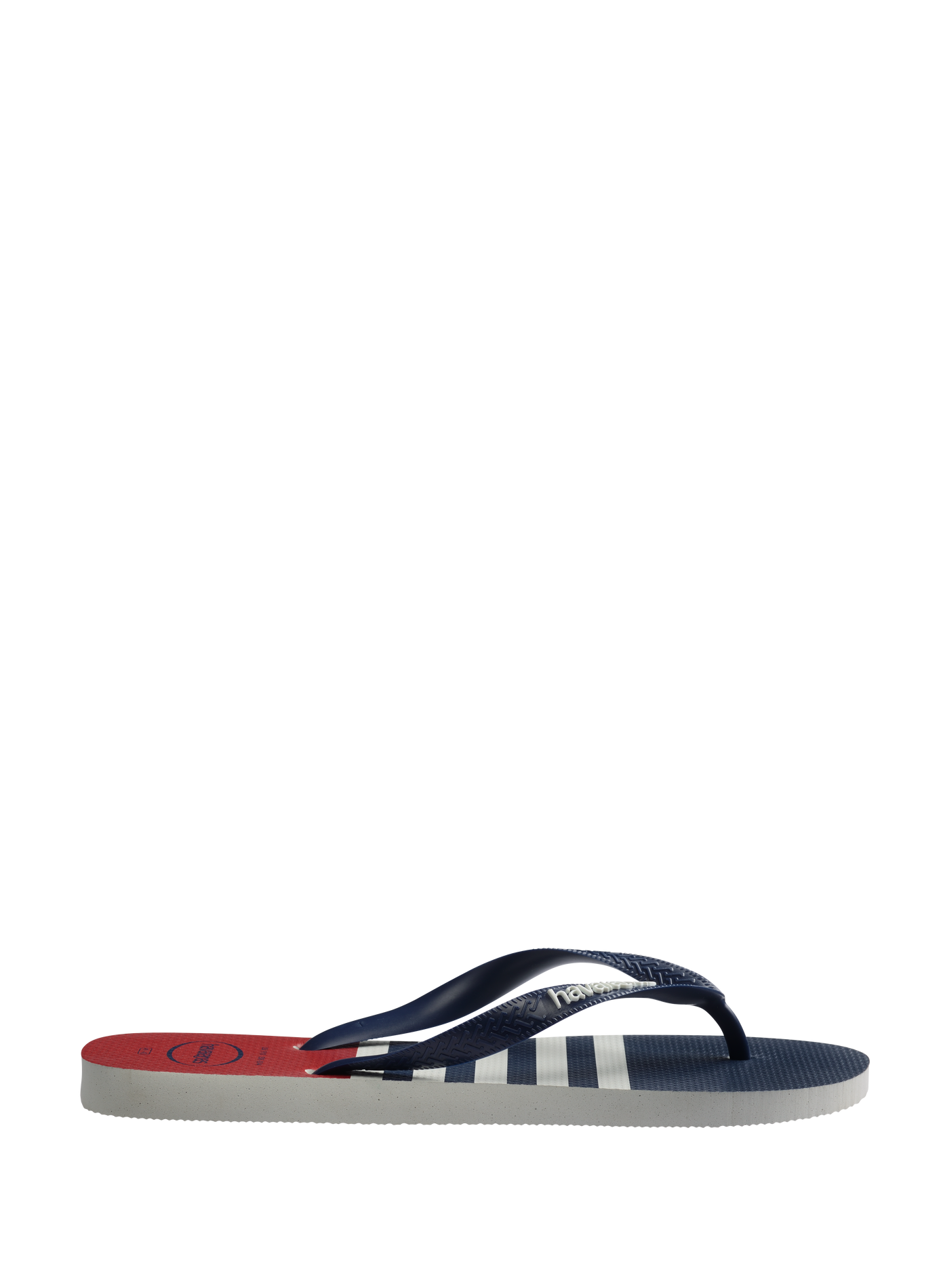 Tongs Top Nautical à rayures HAVAIANAS Bleu