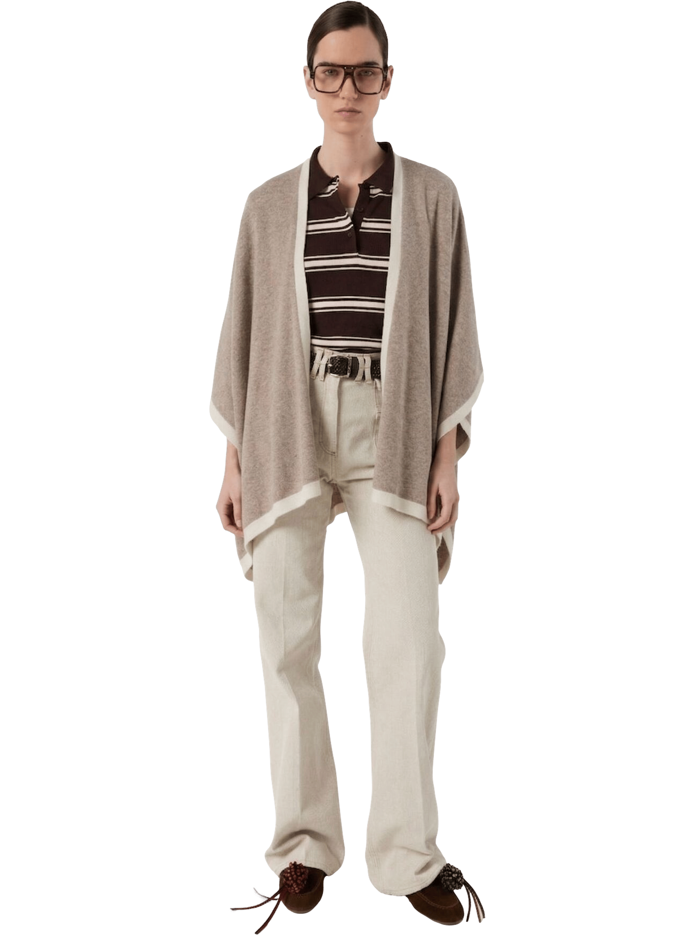 Poncho en cachemire - lili | Beige GERARD DAREL Femme
