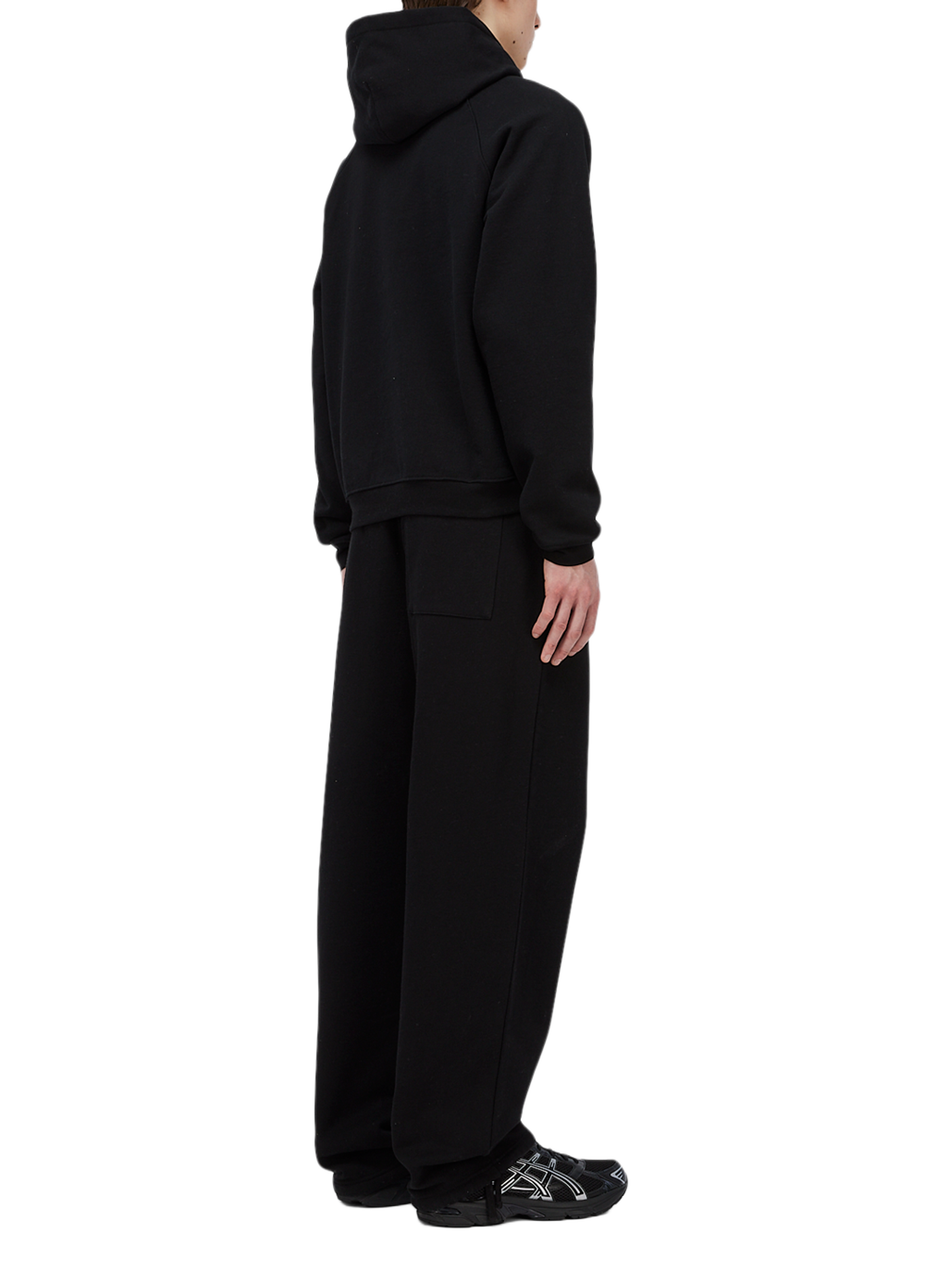 Oversized cotton sweatshirt DIME Black