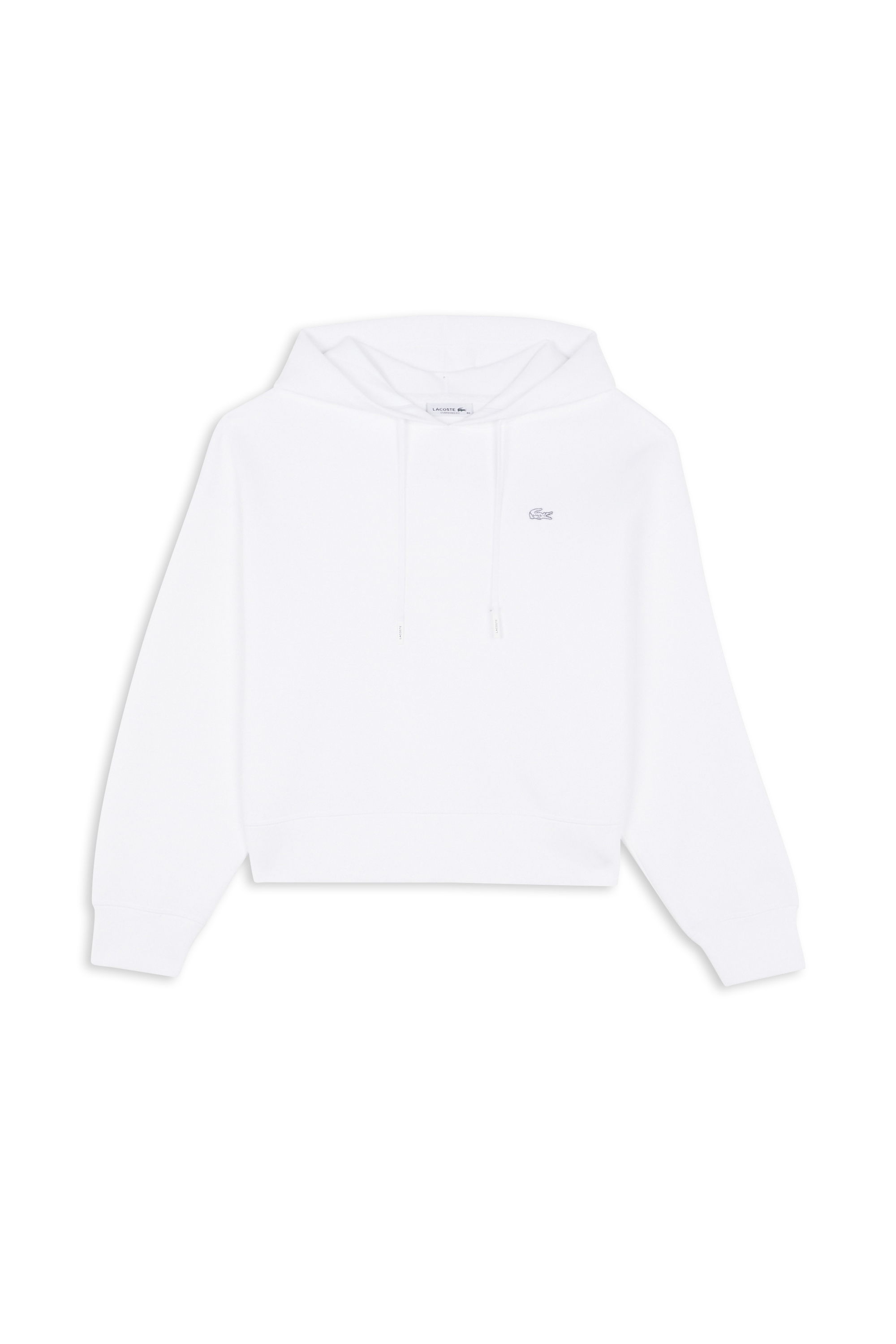 Hoodie sweatshirt LACOSTE Blanc