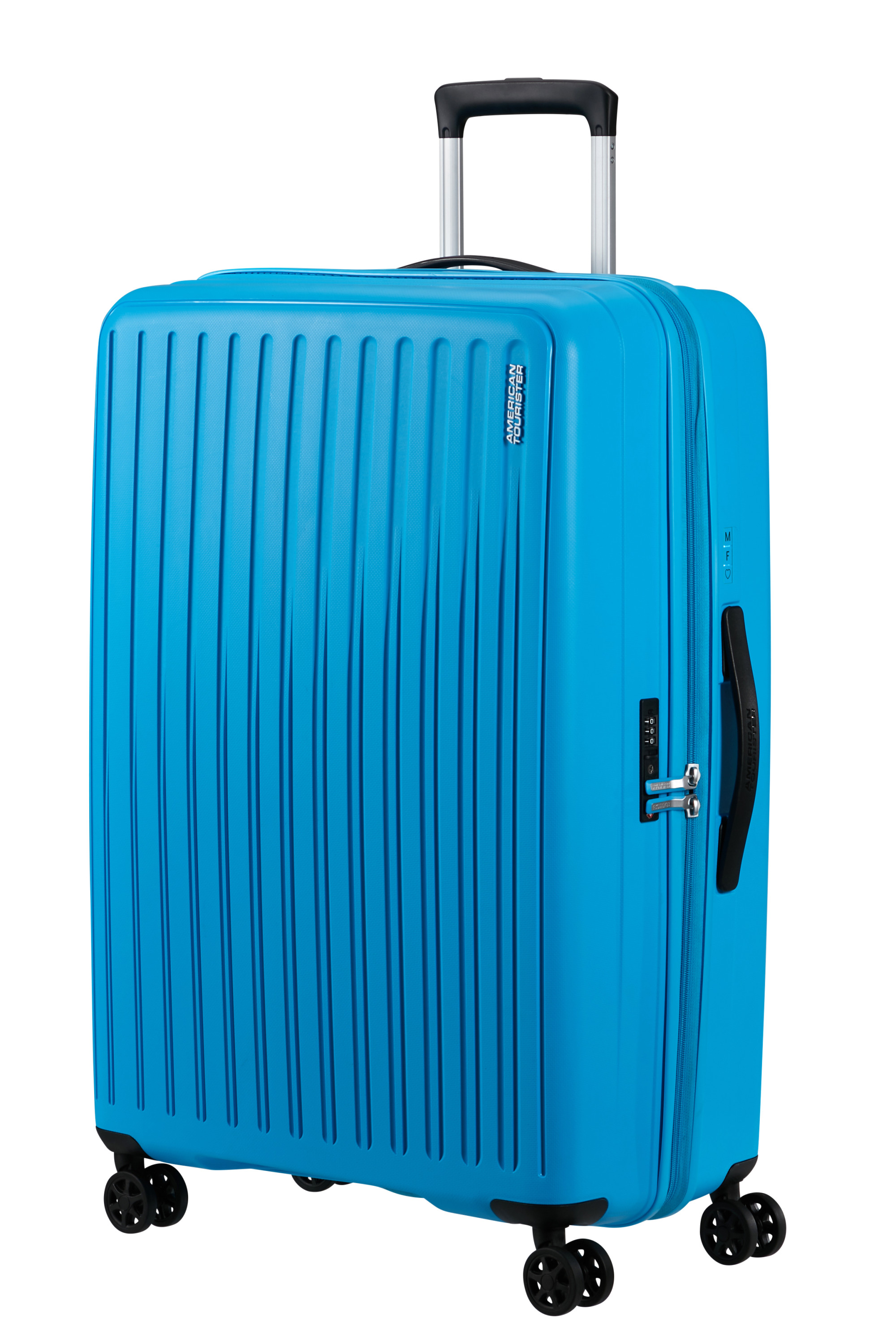 Rejoy valise 4 roues taille l AMERICAN TOURISTER Bleu