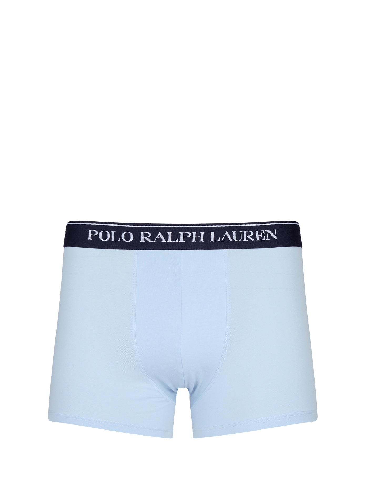 Pack of three cotton boxers   Marine-ciel-vert de gris