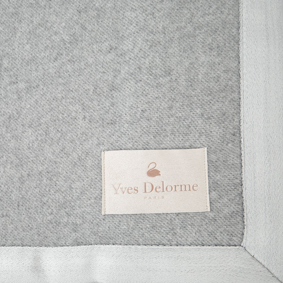 Couverture en cachemire, nymphe YVES DELORME Gris