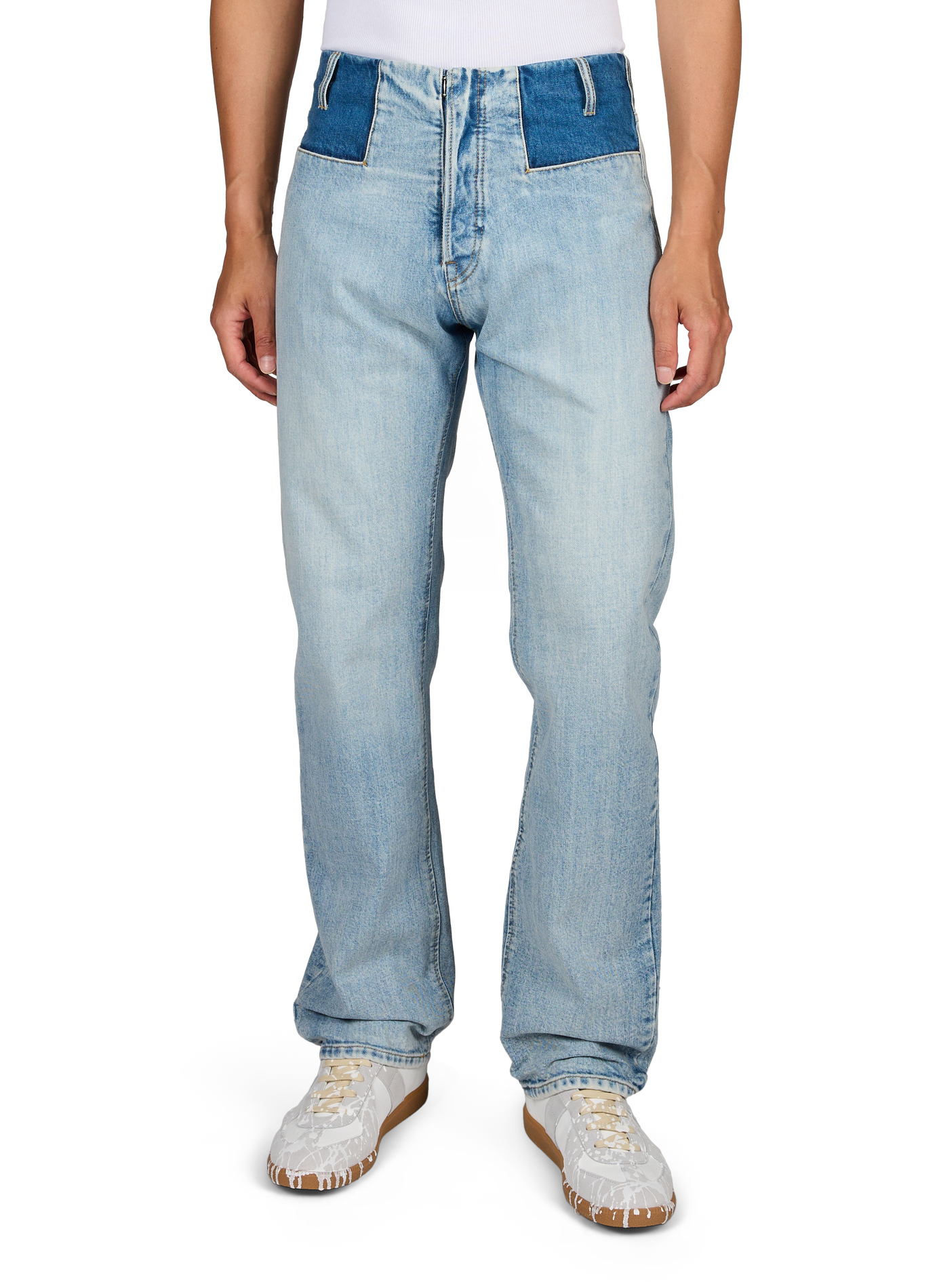 Straight-cut Jeans MAISON MARGIELA Blue