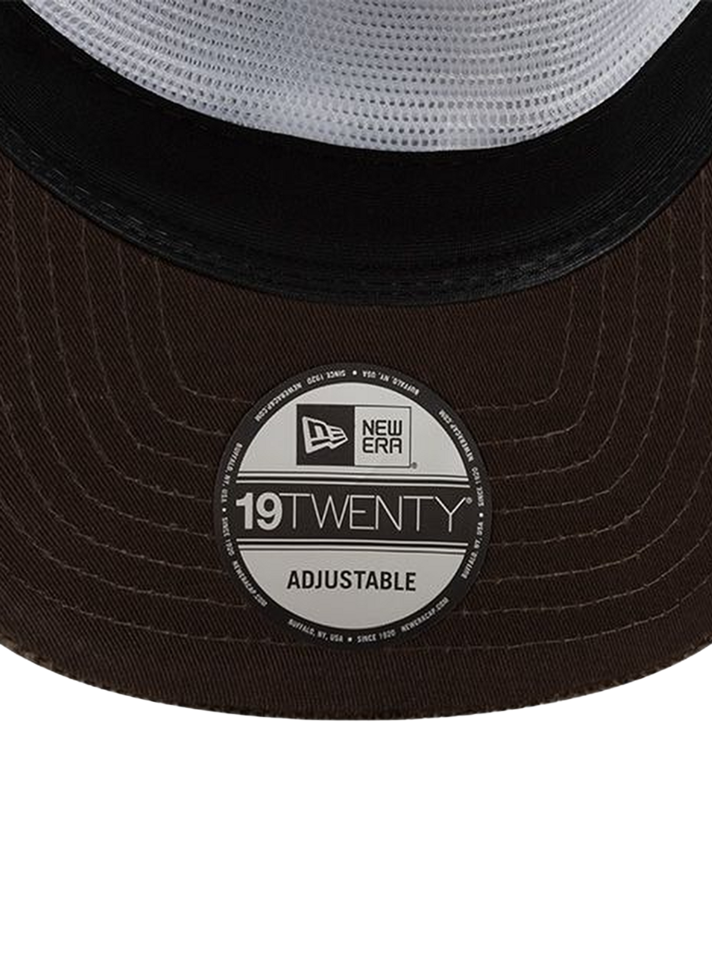 Cap with embroidered logo NEW ERA Brown