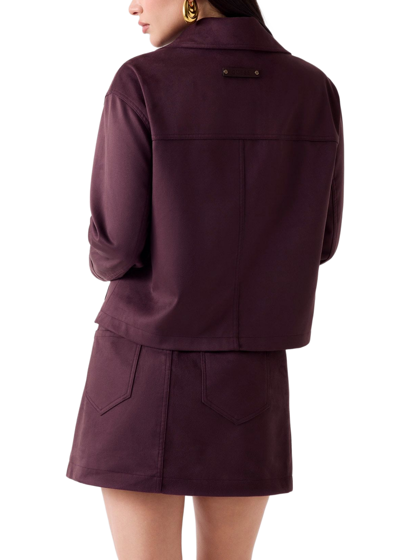 Jacket with classic collar GUESS Multicolour