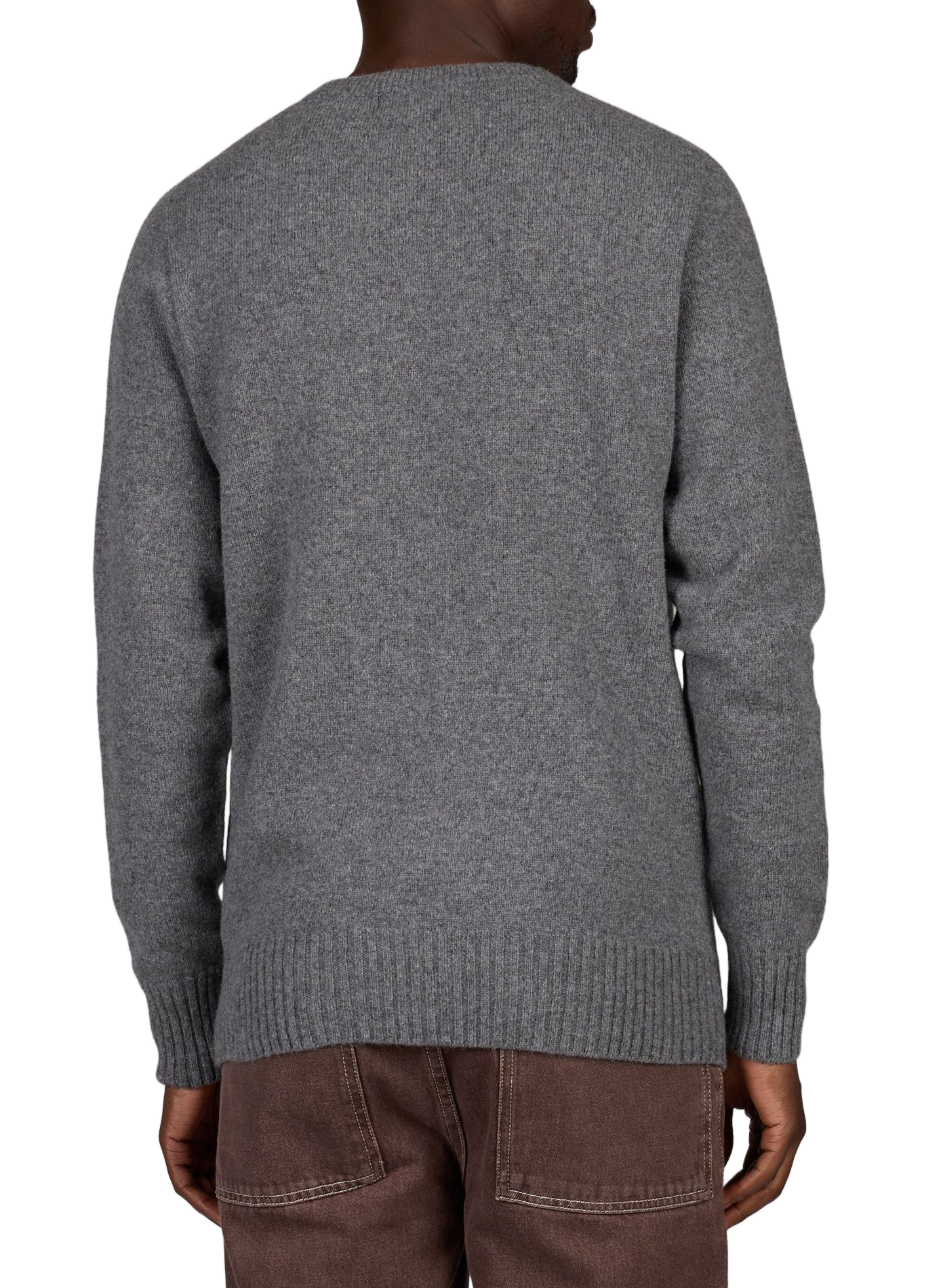 Pullover aus Merino- und Kaschmirwolle CÉZEMBRE Grau