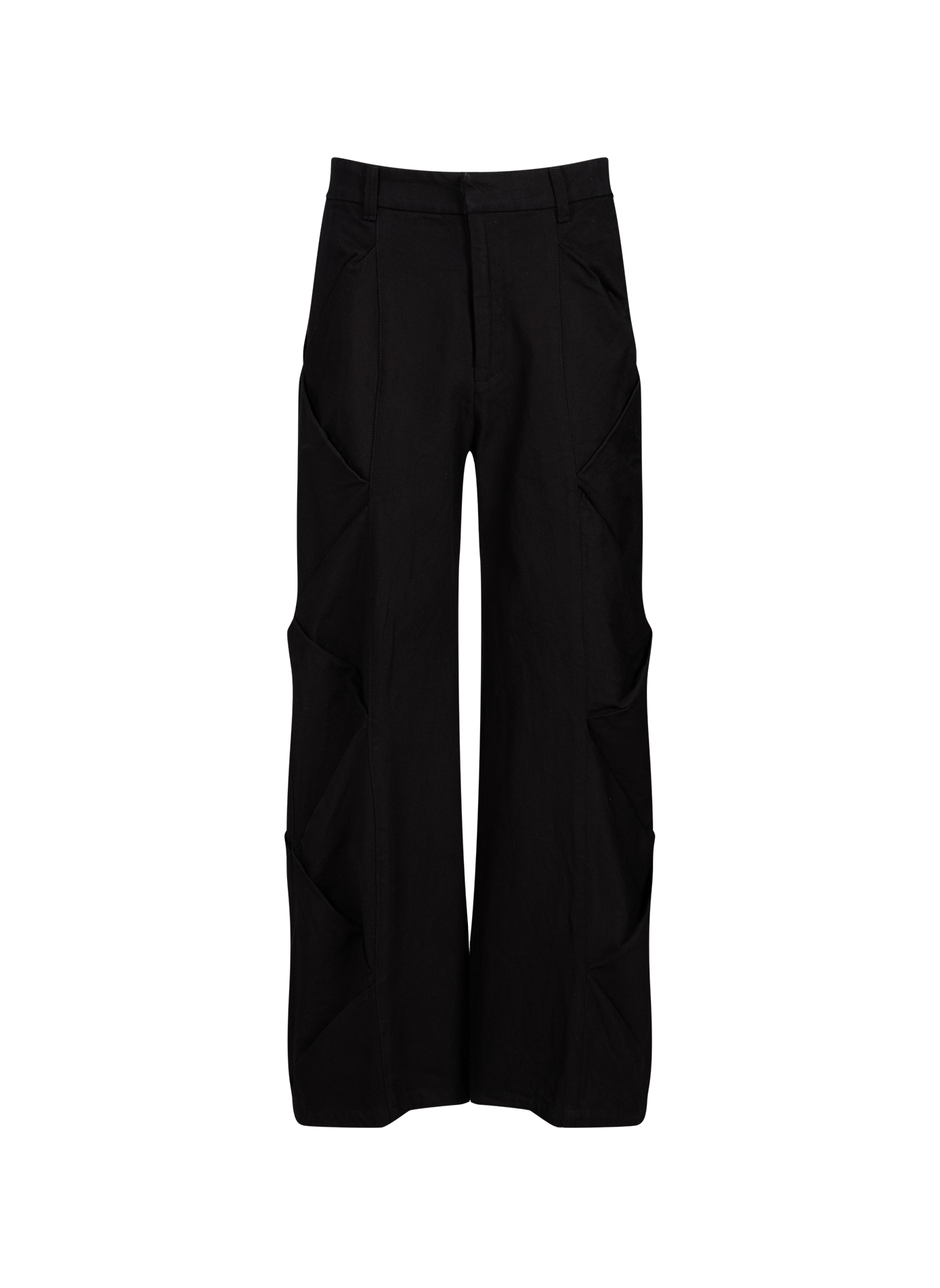 Wide cotton jeans CAMPILLO Black