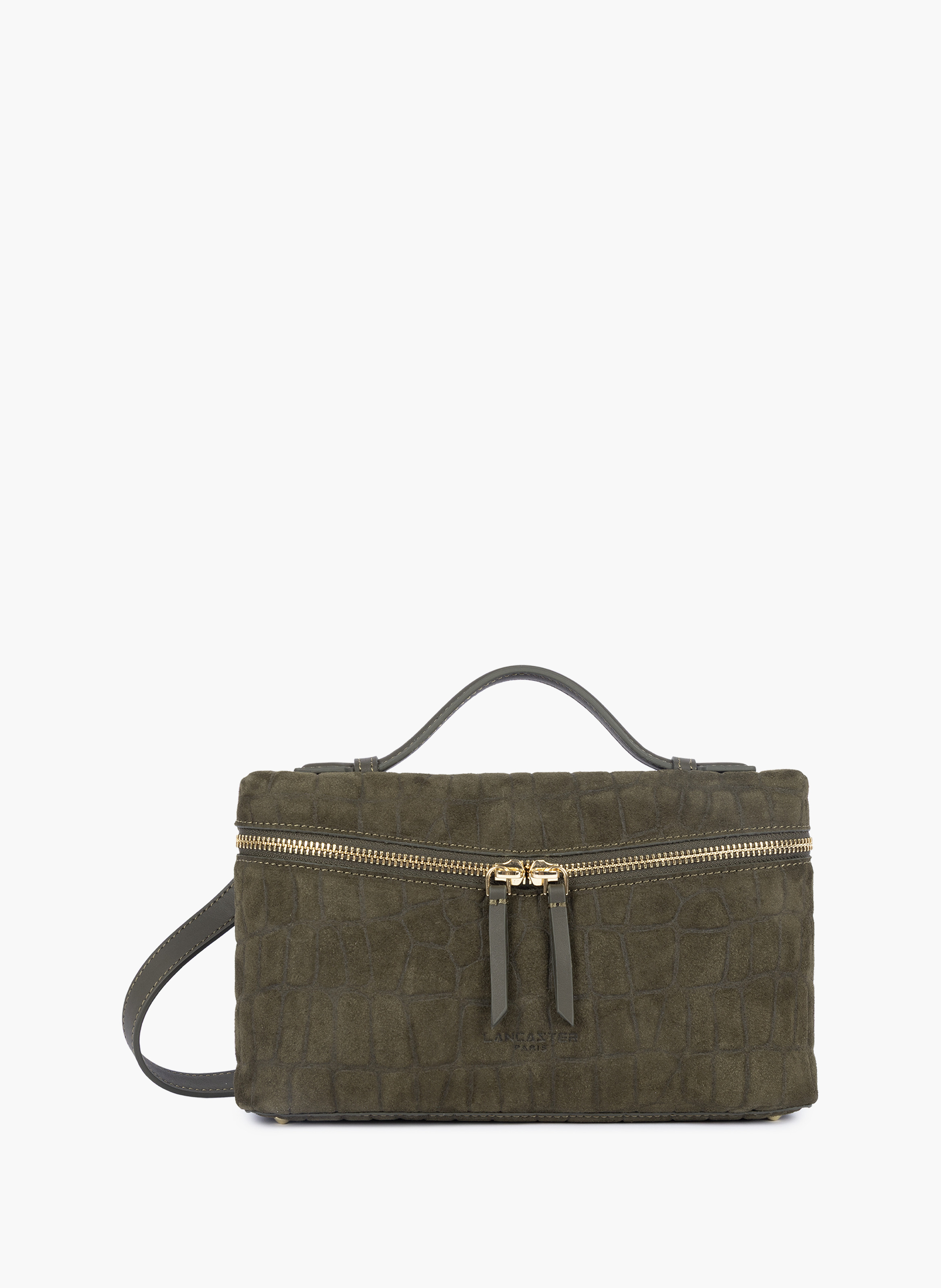 Sac boite - suède exo  Kaki