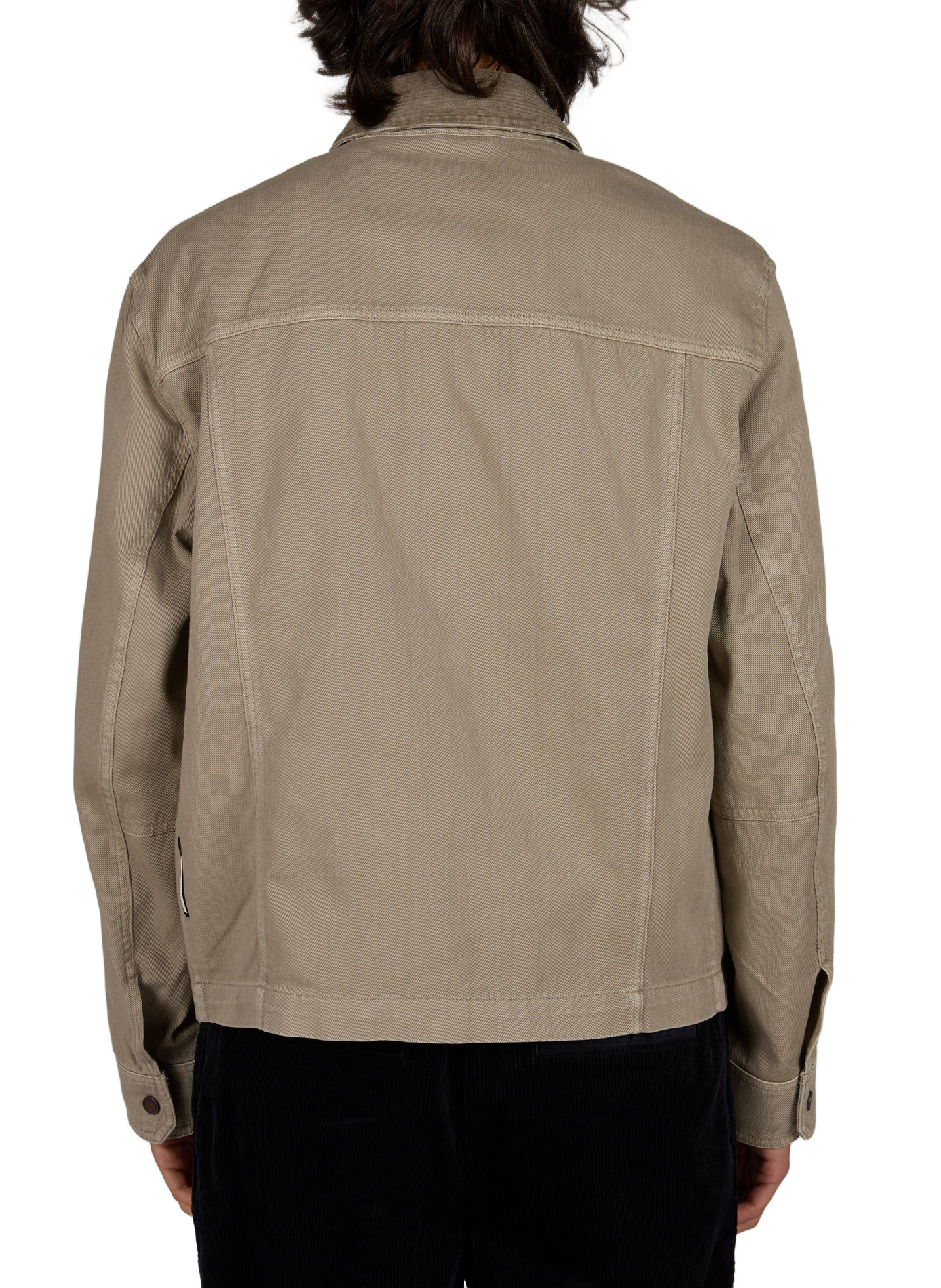 Oversized katoenen jas ARMANI EXCHANGE Beige