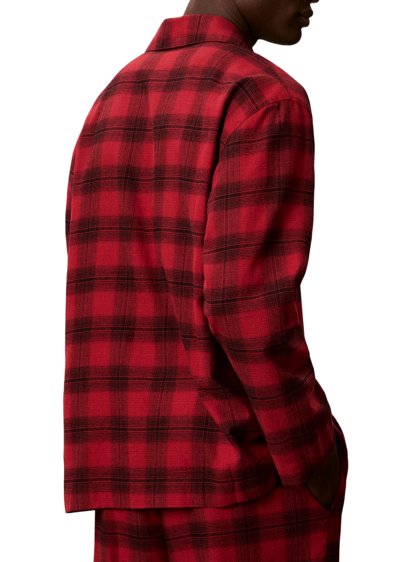 Chemise de pyjama à carreaux CALVIN KLEIN Multicolour