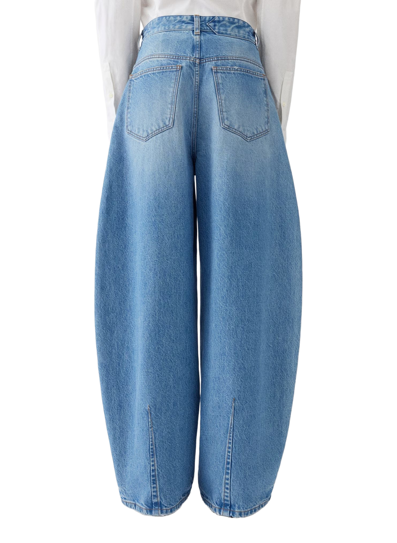 The cotton Ovalo de-Nîmes JACQUEMUS Blue