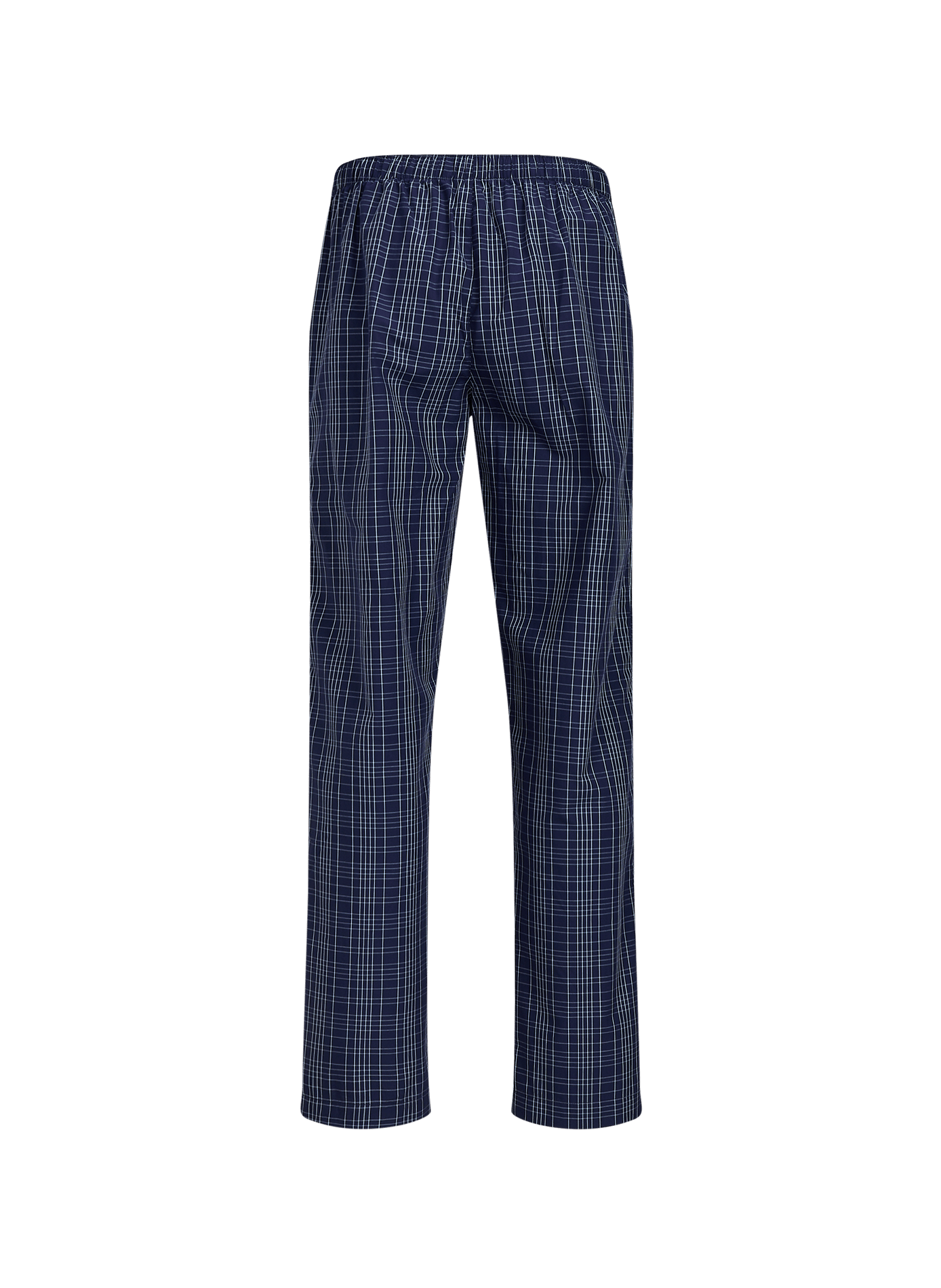 Pantalon de pyjama droit en coton HANRO Bleu