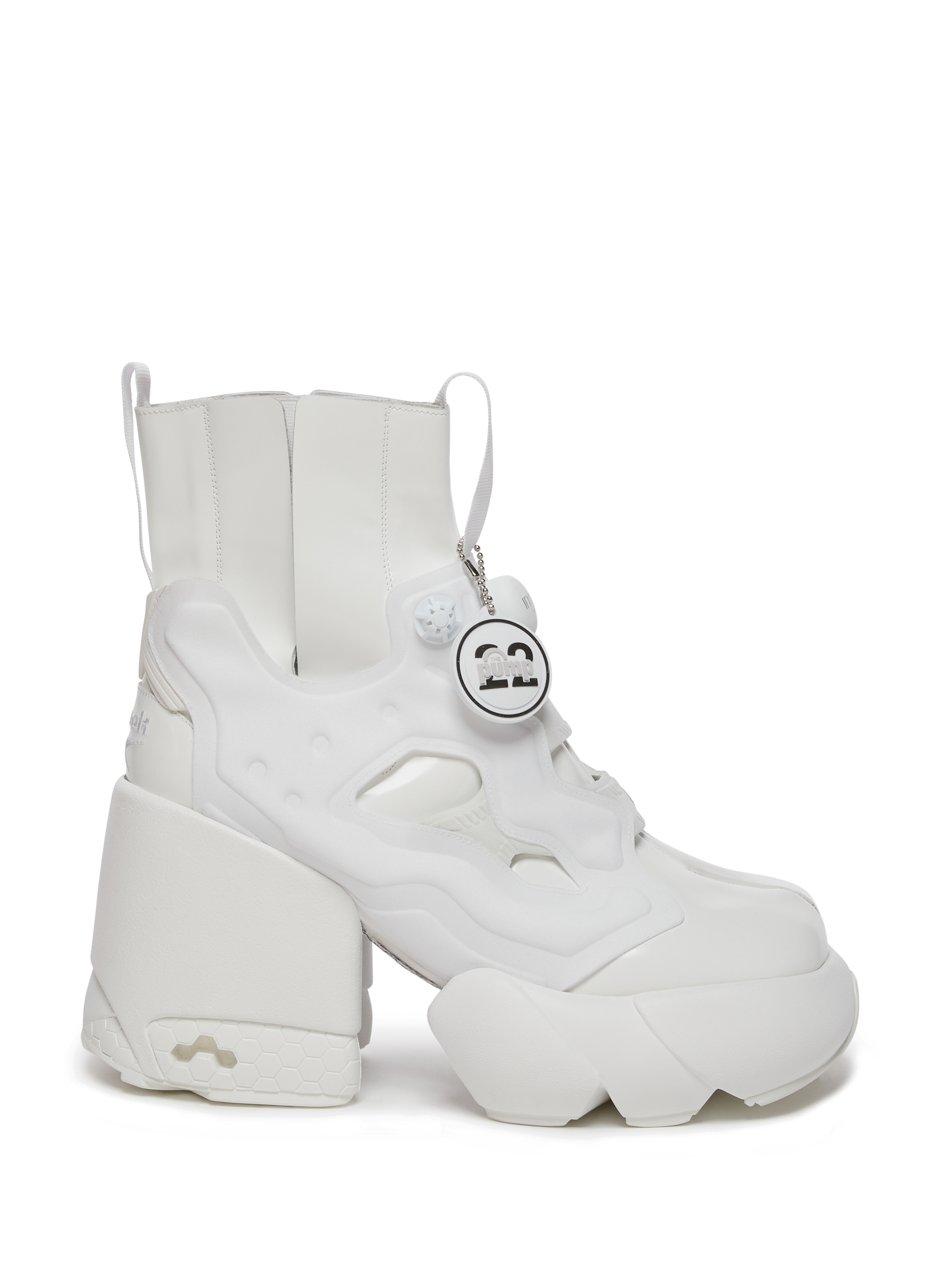 MAISON MARGIELA Stivaletto leather boots White