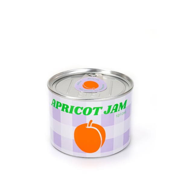 Bougie conserve abricot
