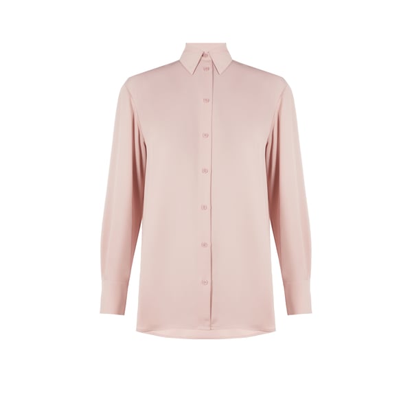 Chemisier fluide en crêpe