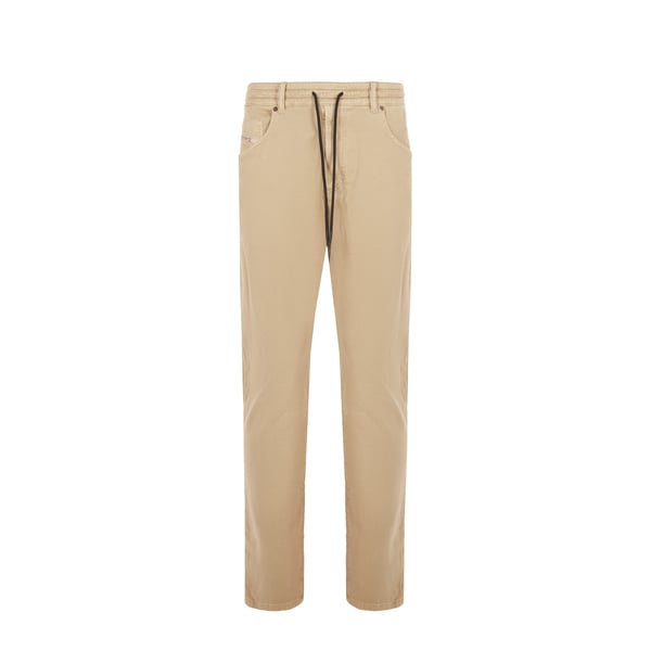 Jean avec taille élastique