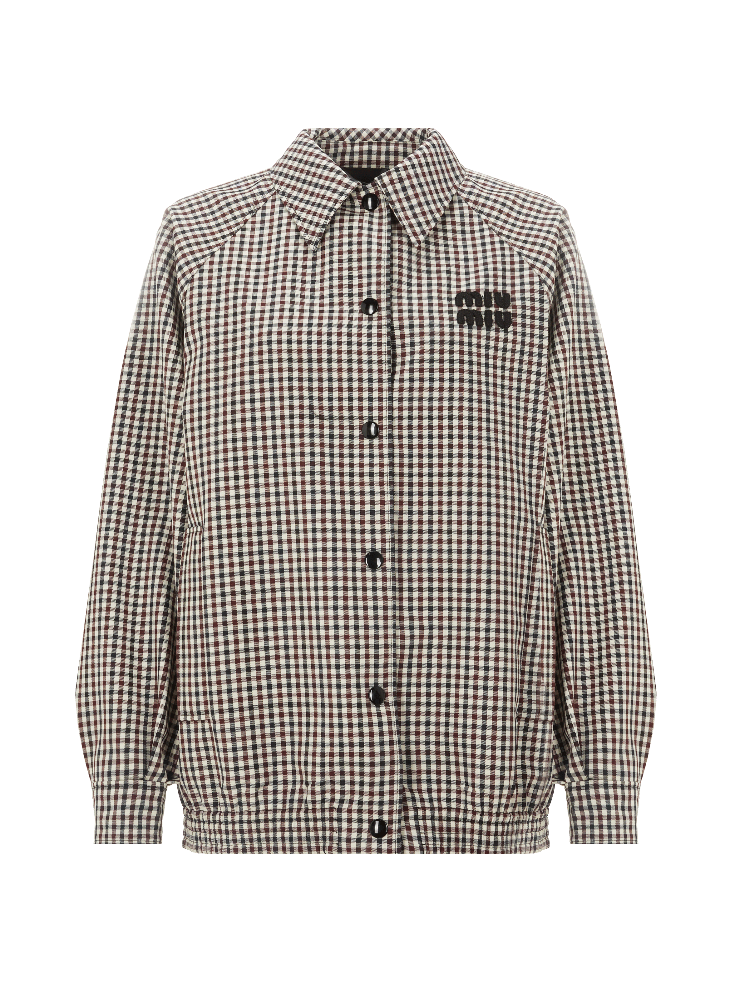 Veste d'extérieur à carreaux