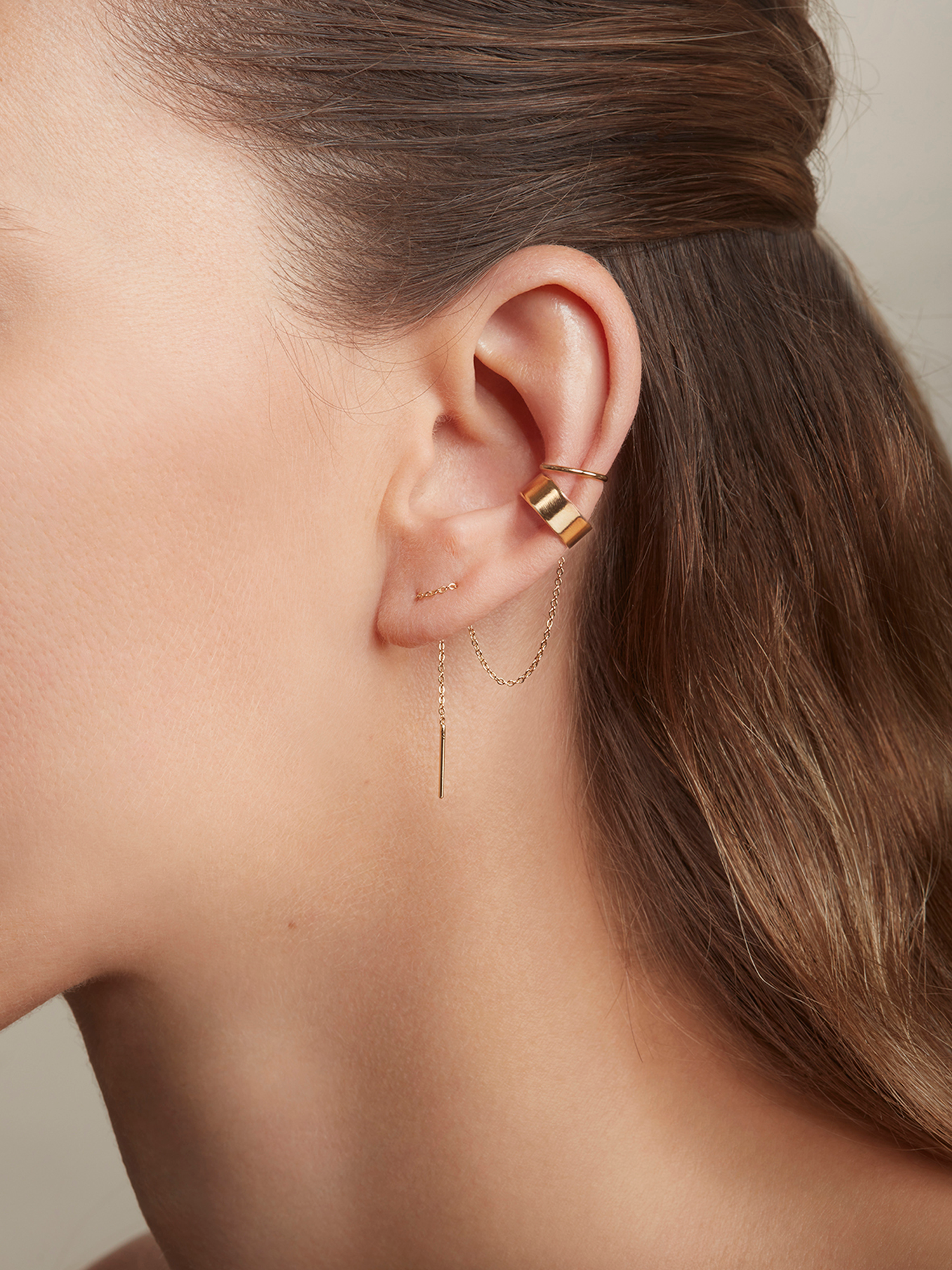 Bague d'oreille emile APRIL PLEASE Doré