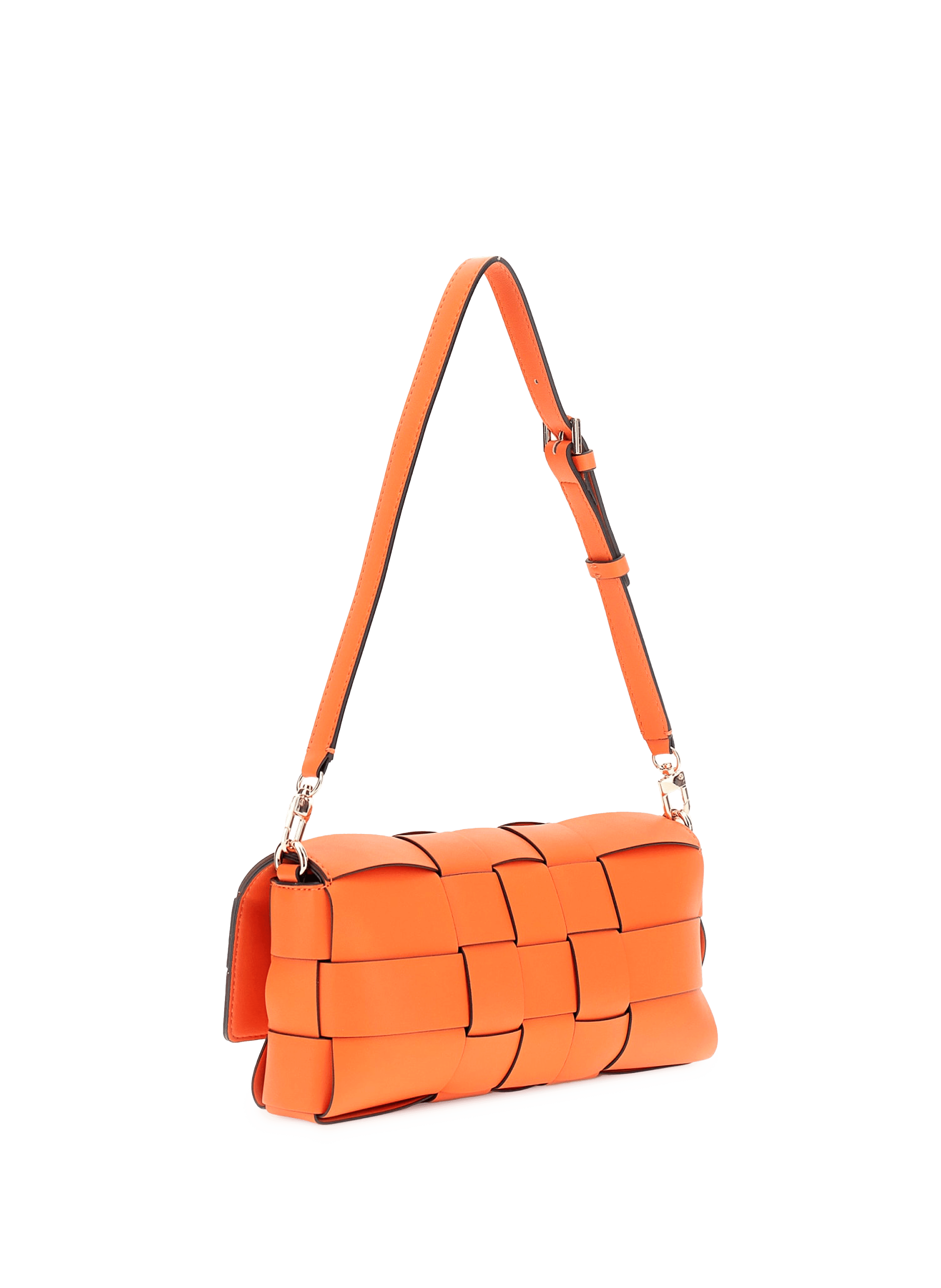 Sac à main Maylee tressé GUESS Orange