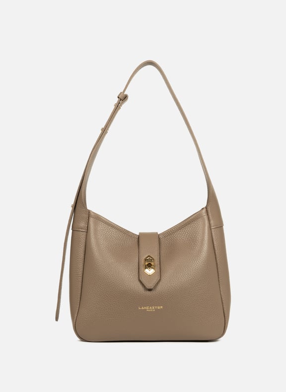 Small bucket bag - Top Double Brown by LANCASTER LANCASTER Small bucket bag - Top Double Brown