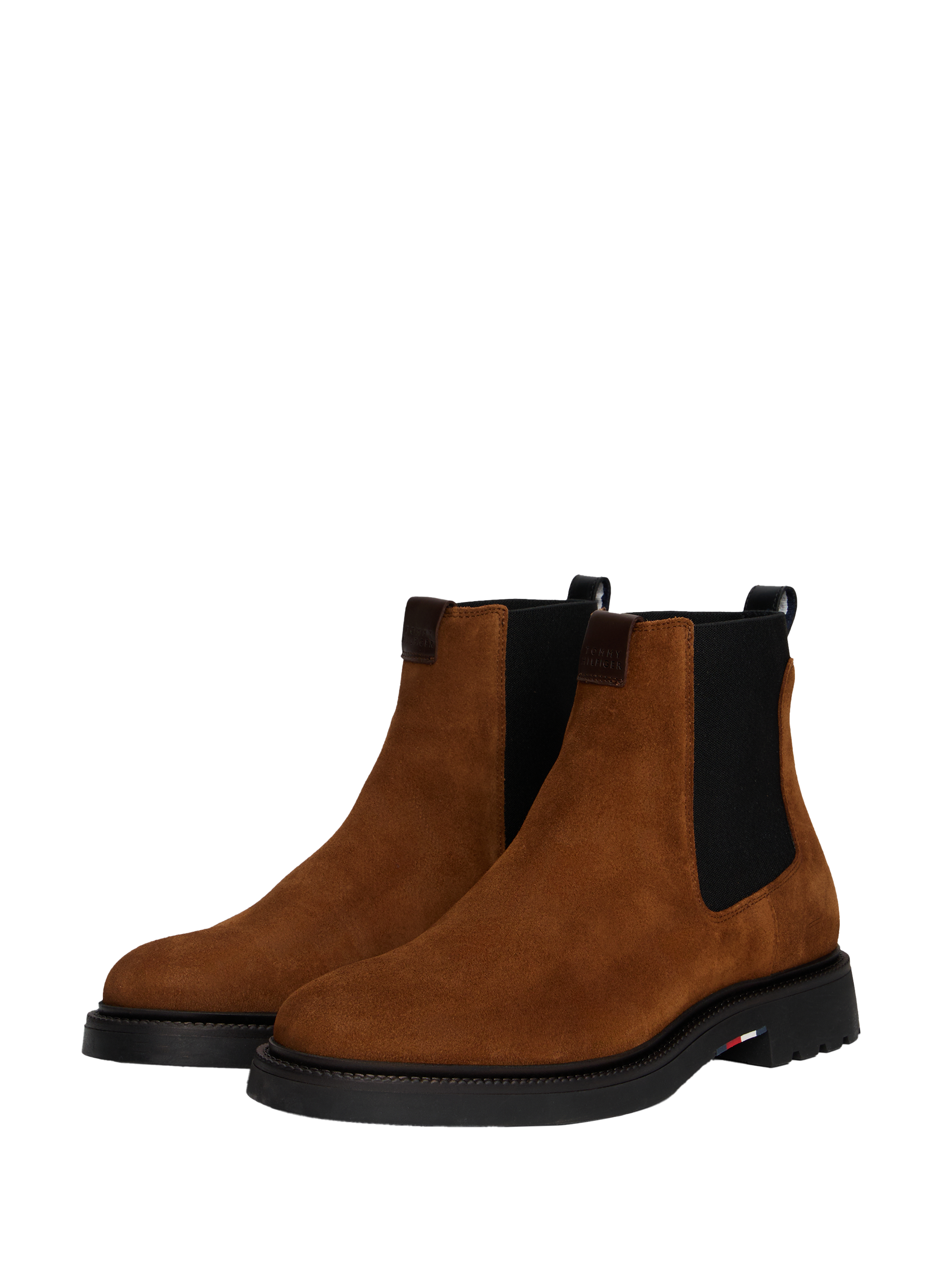 Chelsea Leather Boots TOMMY HILFIGER Brown