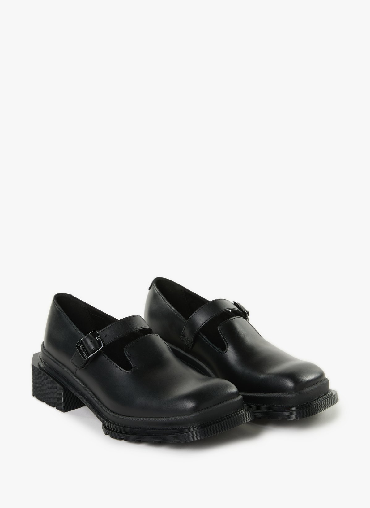 DR MARTENS Mocassins unis en cuir