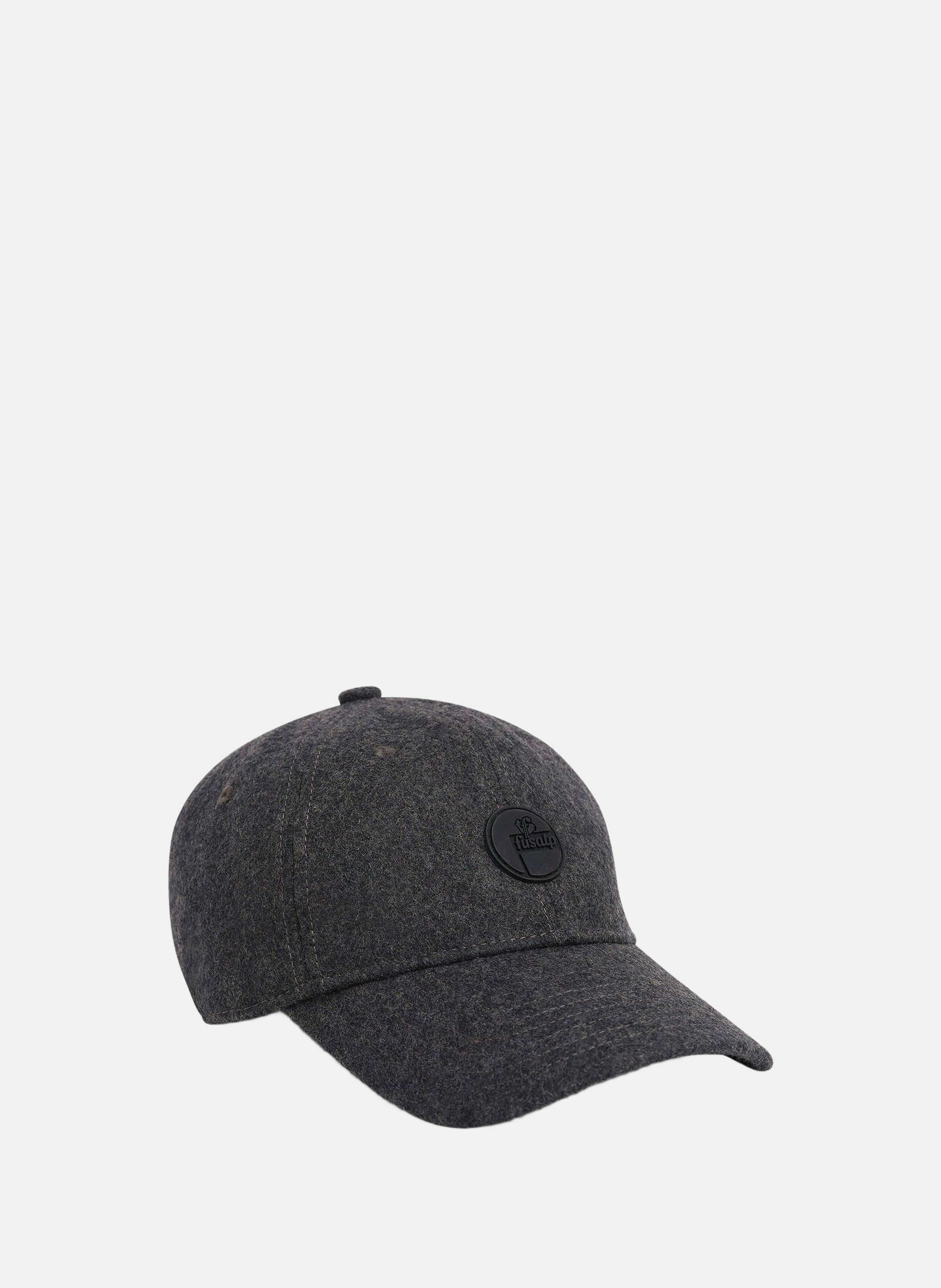 Casquette wool cap laine FUSALP Noir