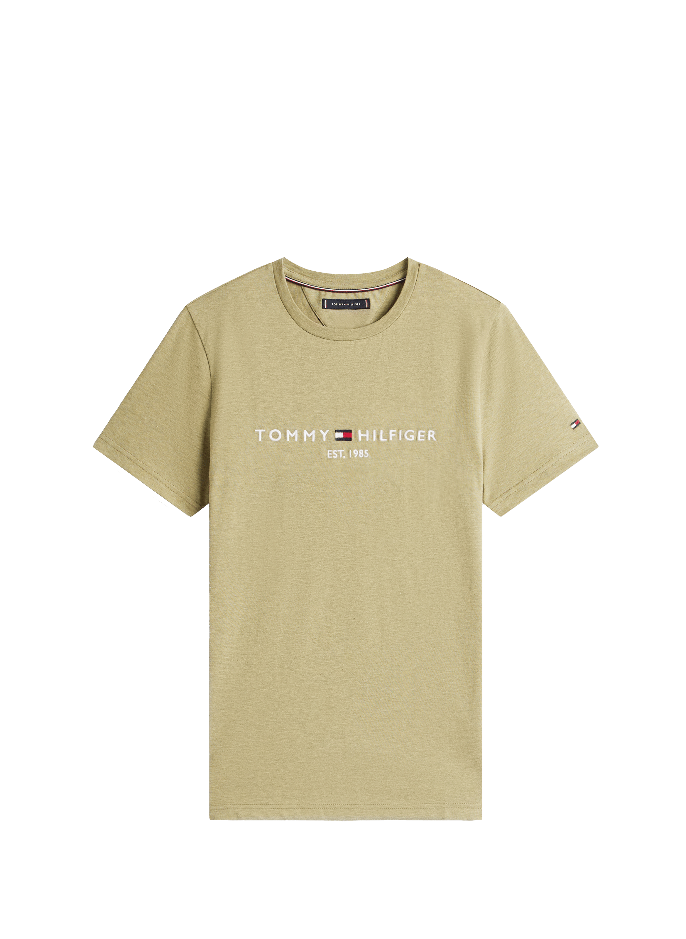 Classic Cotton T-Shirt TOMMY HILFIGER Khaki