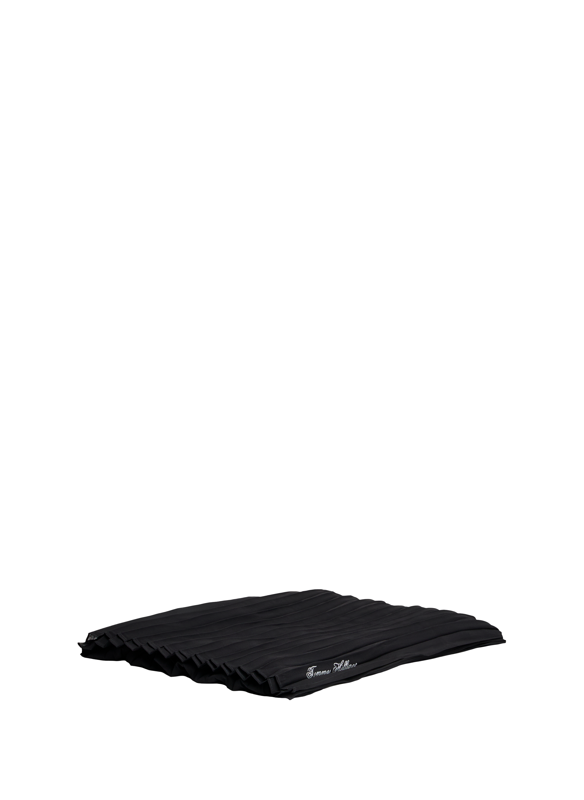 Echarpe à rayures  TOMMY HILFIGER Noir