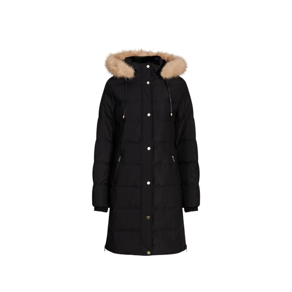 Manteau droit à capuche Manteau droit à capuche