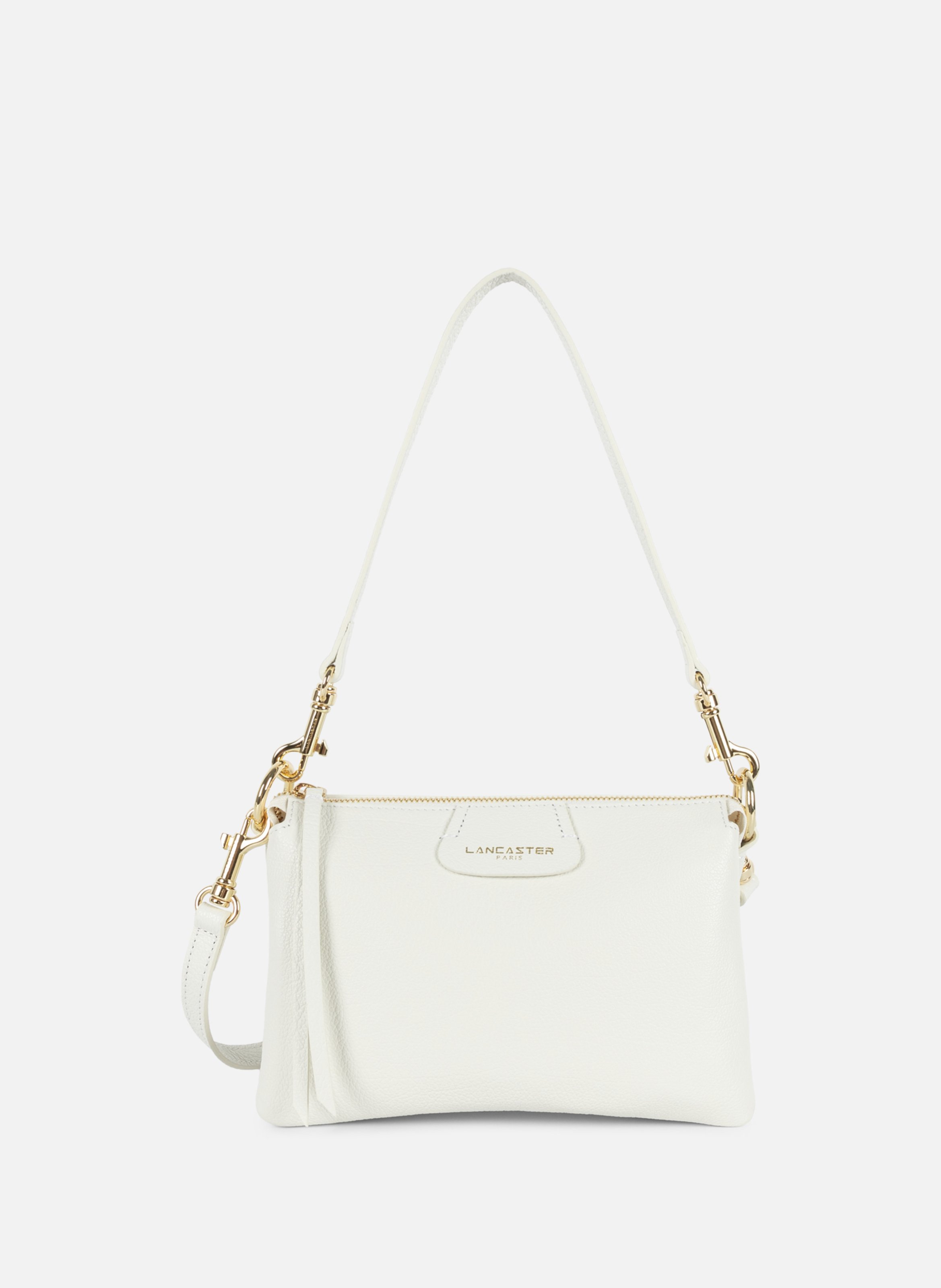 M clutch - Dune  Blanc