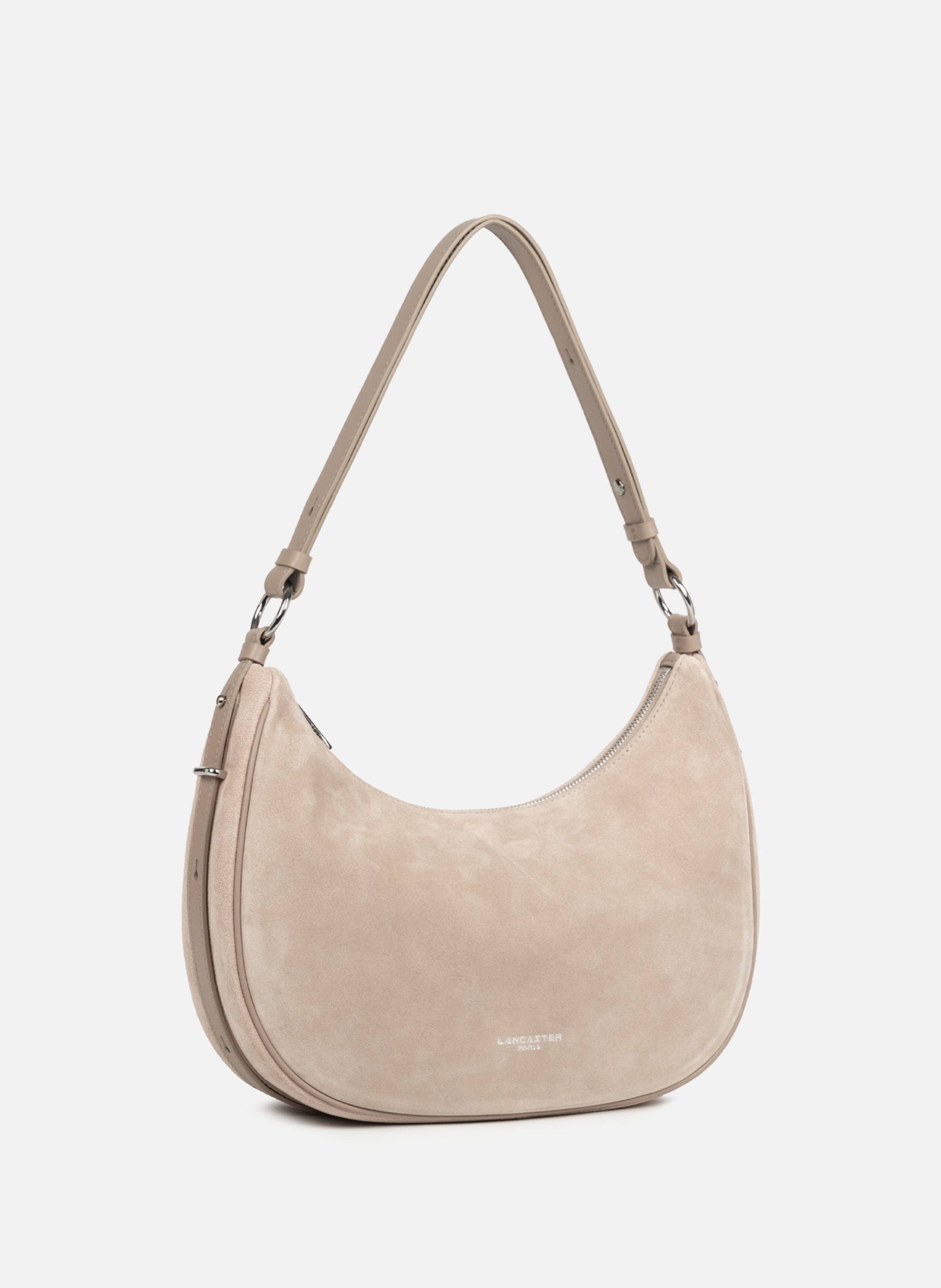 Large shoulder bag - Suède LANCASTER Beige