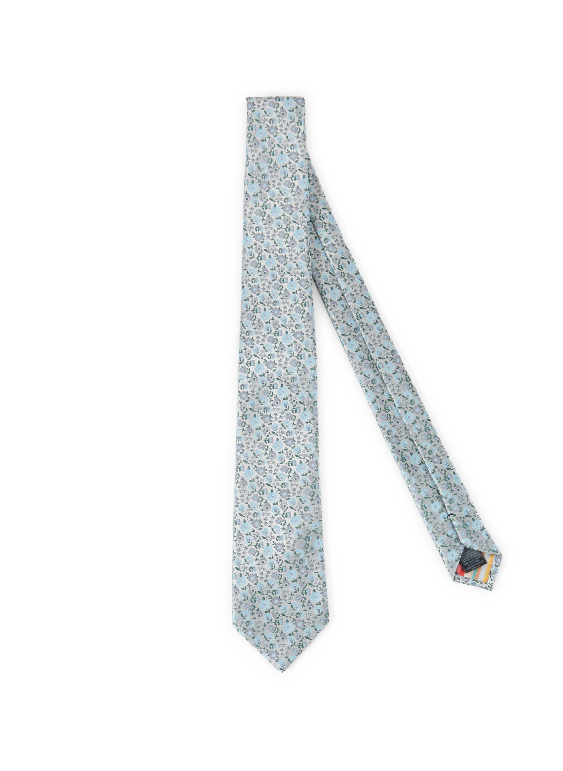 Patterned silk tie  PAUL SMITH Blue